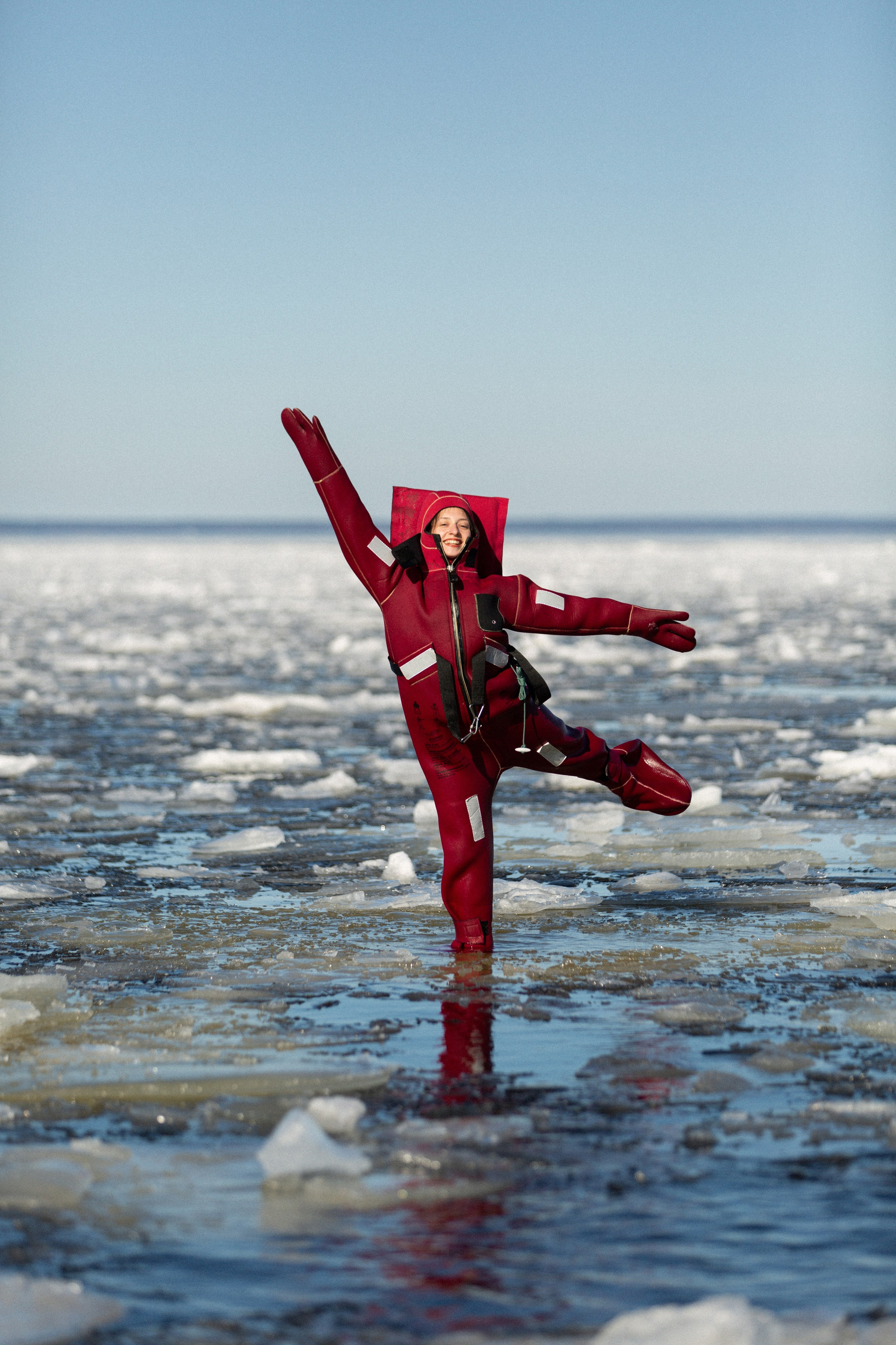 Ice floating. Снимаю съемки