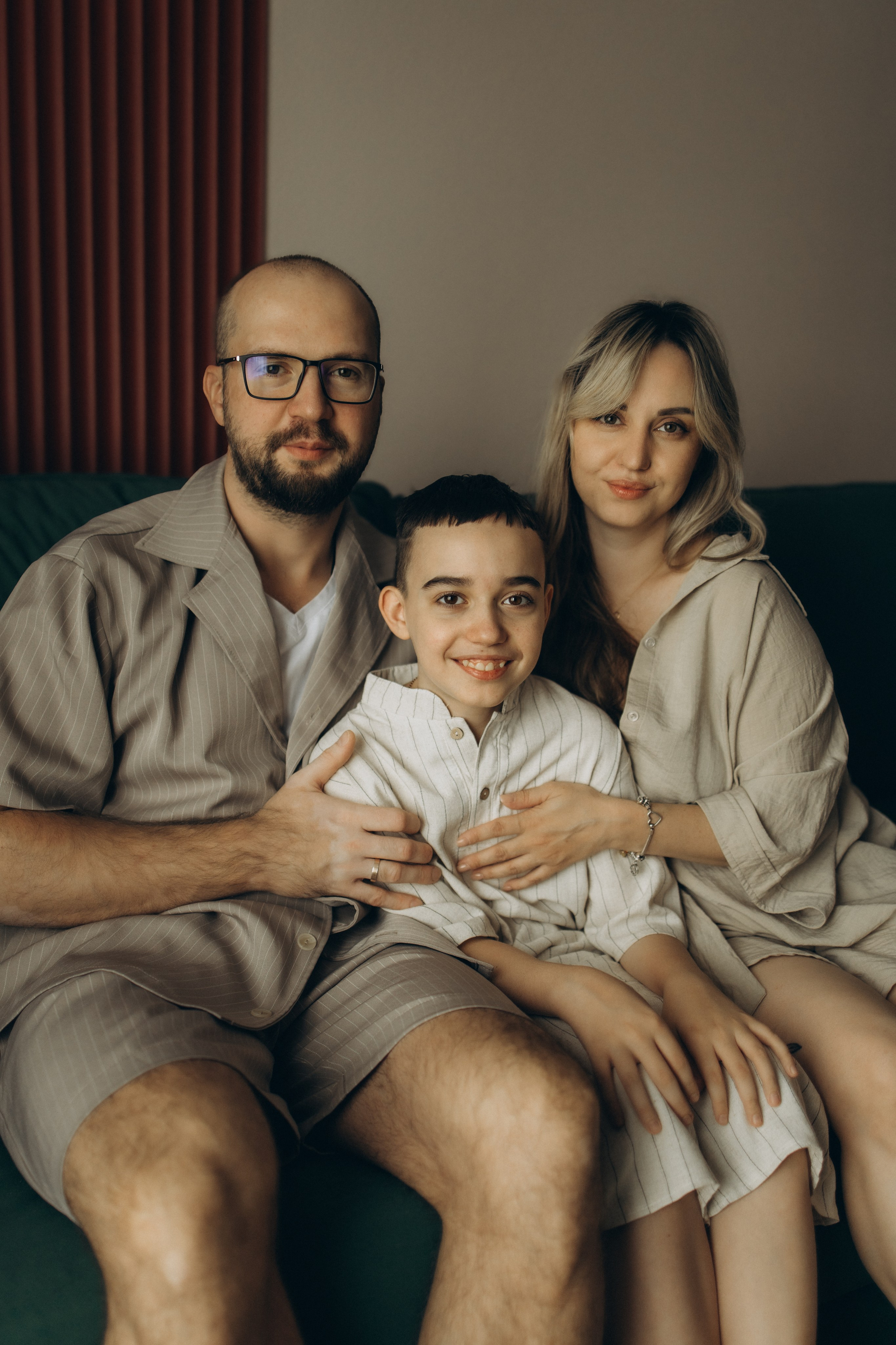 Дарья, Максим, Владислав и Матвей. Семейный фотограф в Москве Алина Киблина