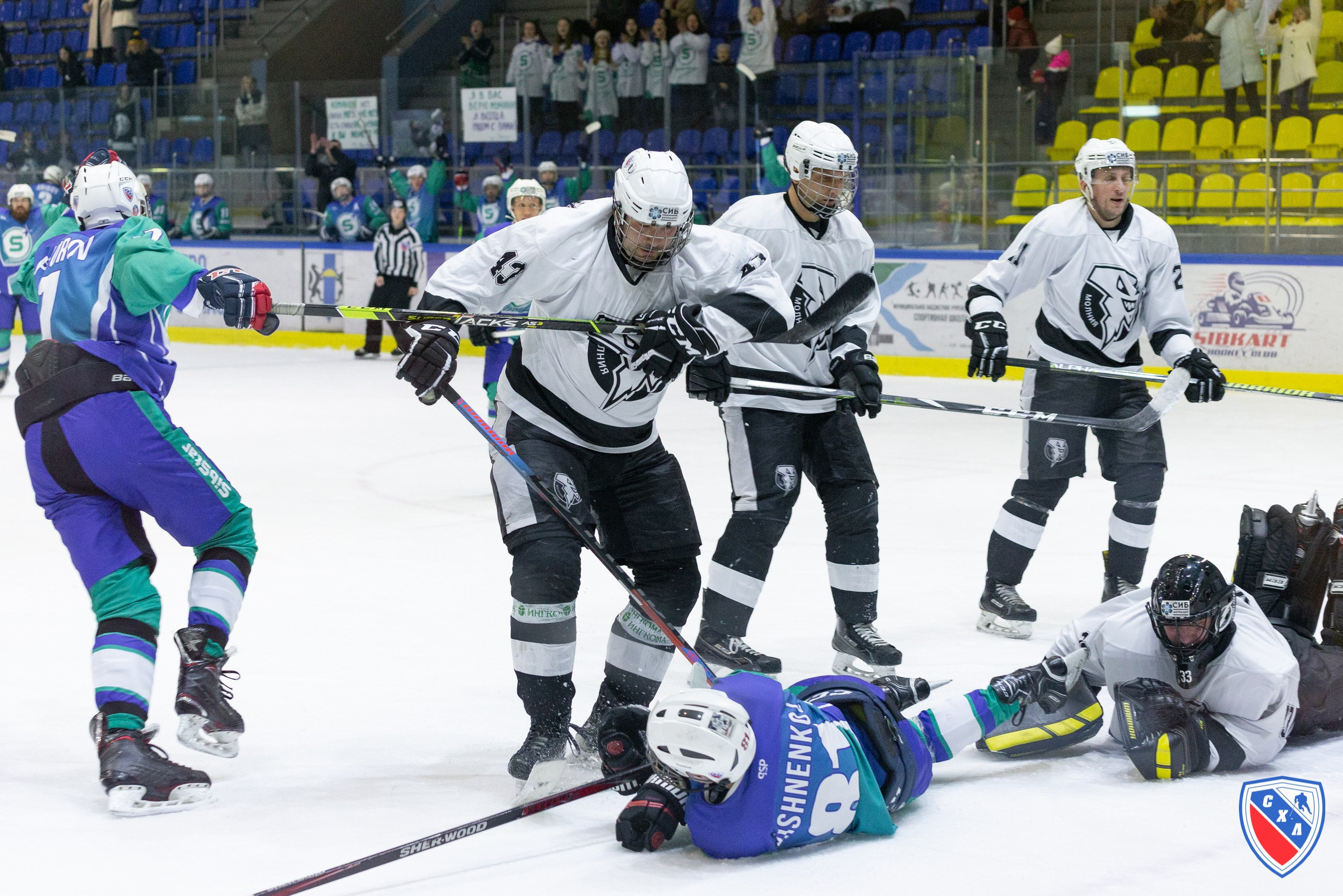 Хоккей. Фотограф Комаров Сергей