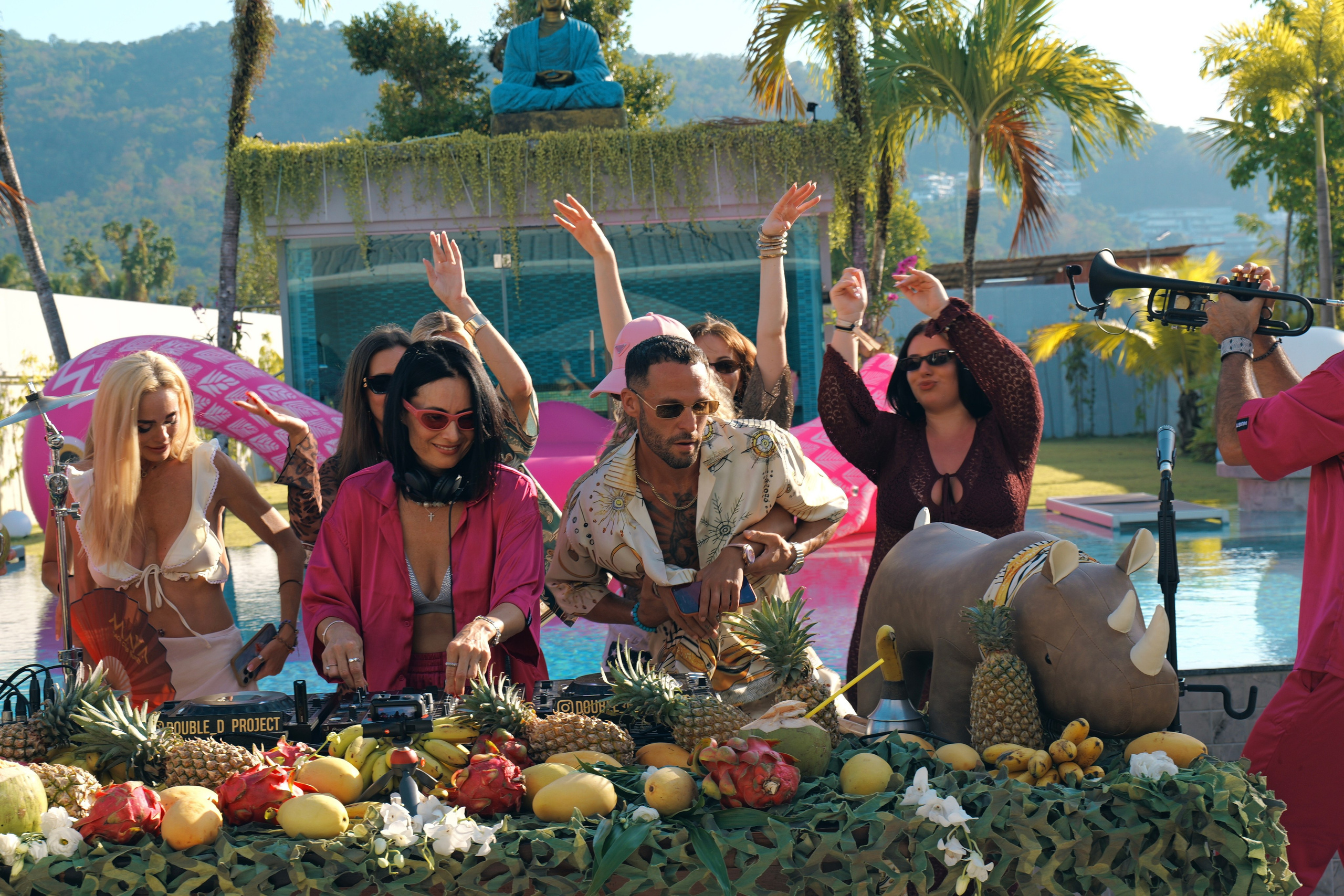 Artists, toga concert, concert photography, del mar, yoga beach club, dj shoot