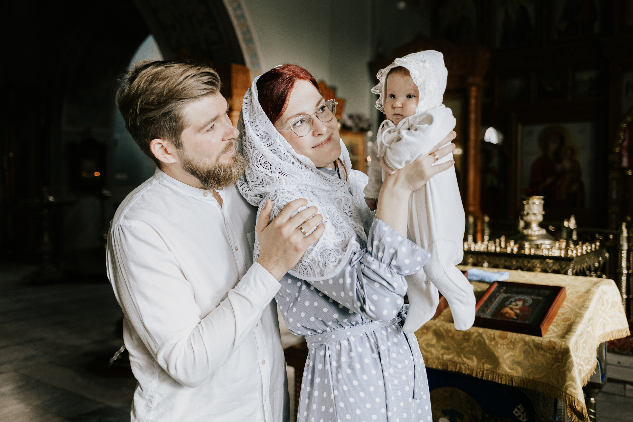 Крещение Александры. Фотограф в Сергиевом Посаде Сергей Горбунов