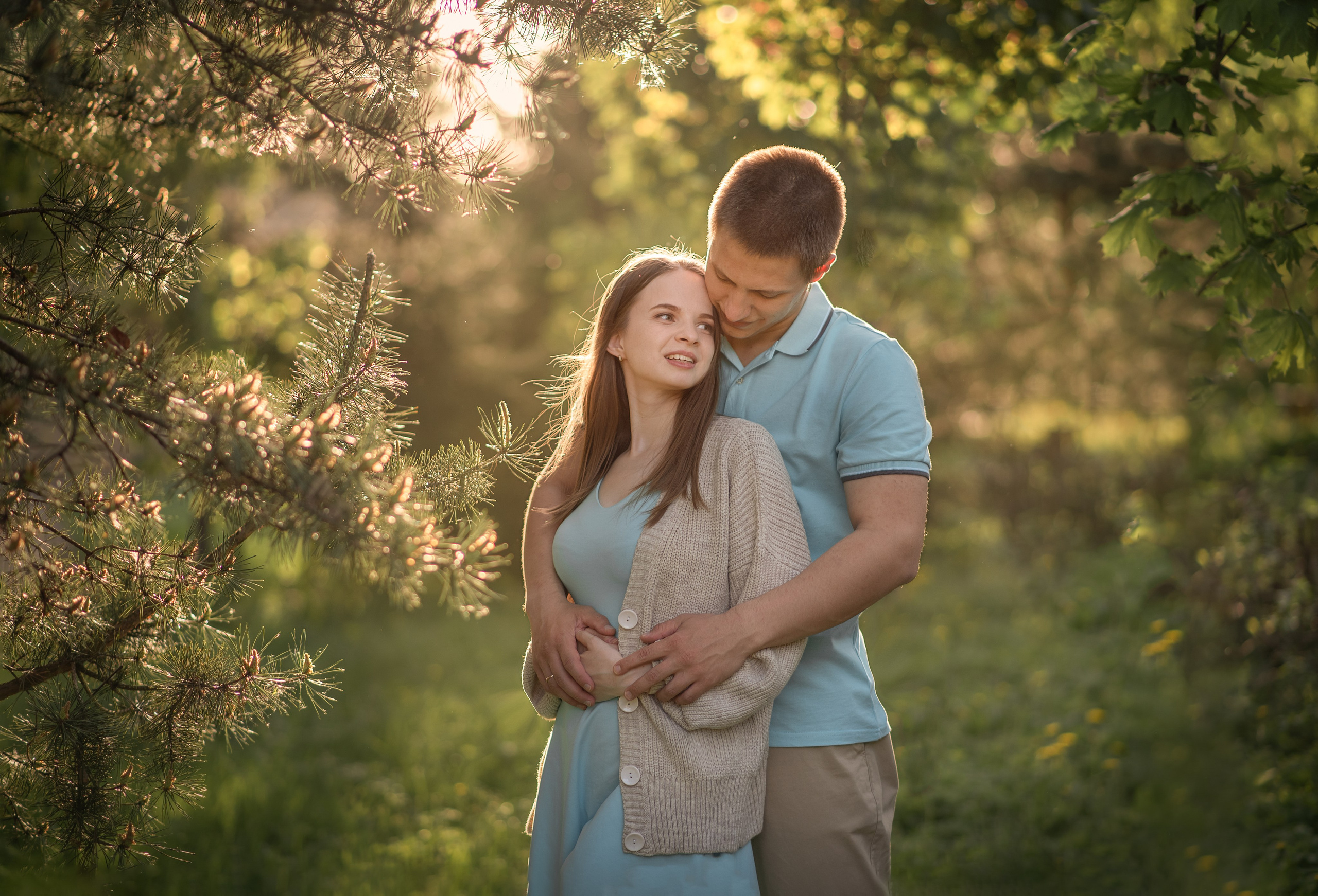 Семейная фотосессия на природе. Душевная фотография от сердца к сердцу Марина Жиделева фотограф Москва