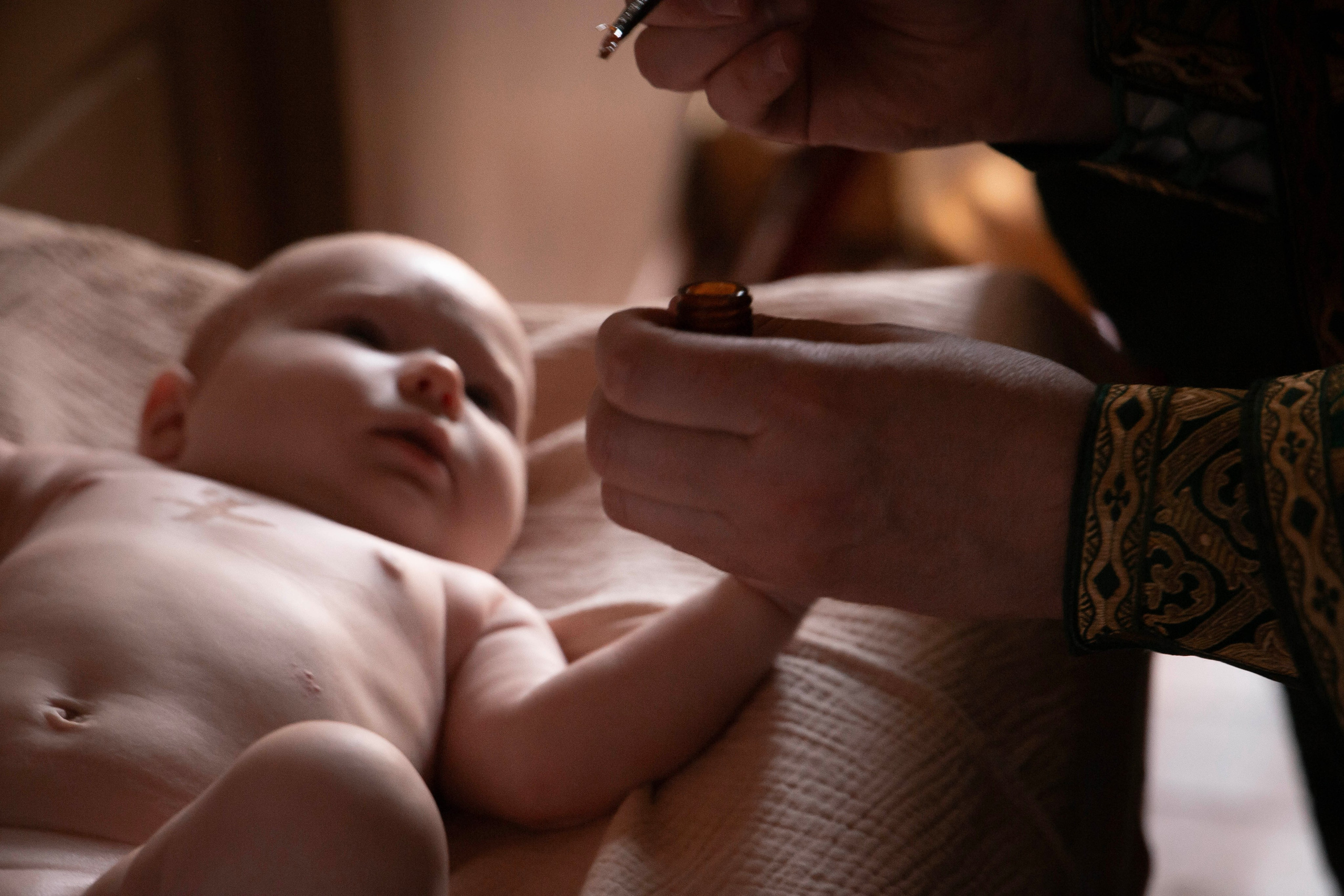 Съёмка крещения