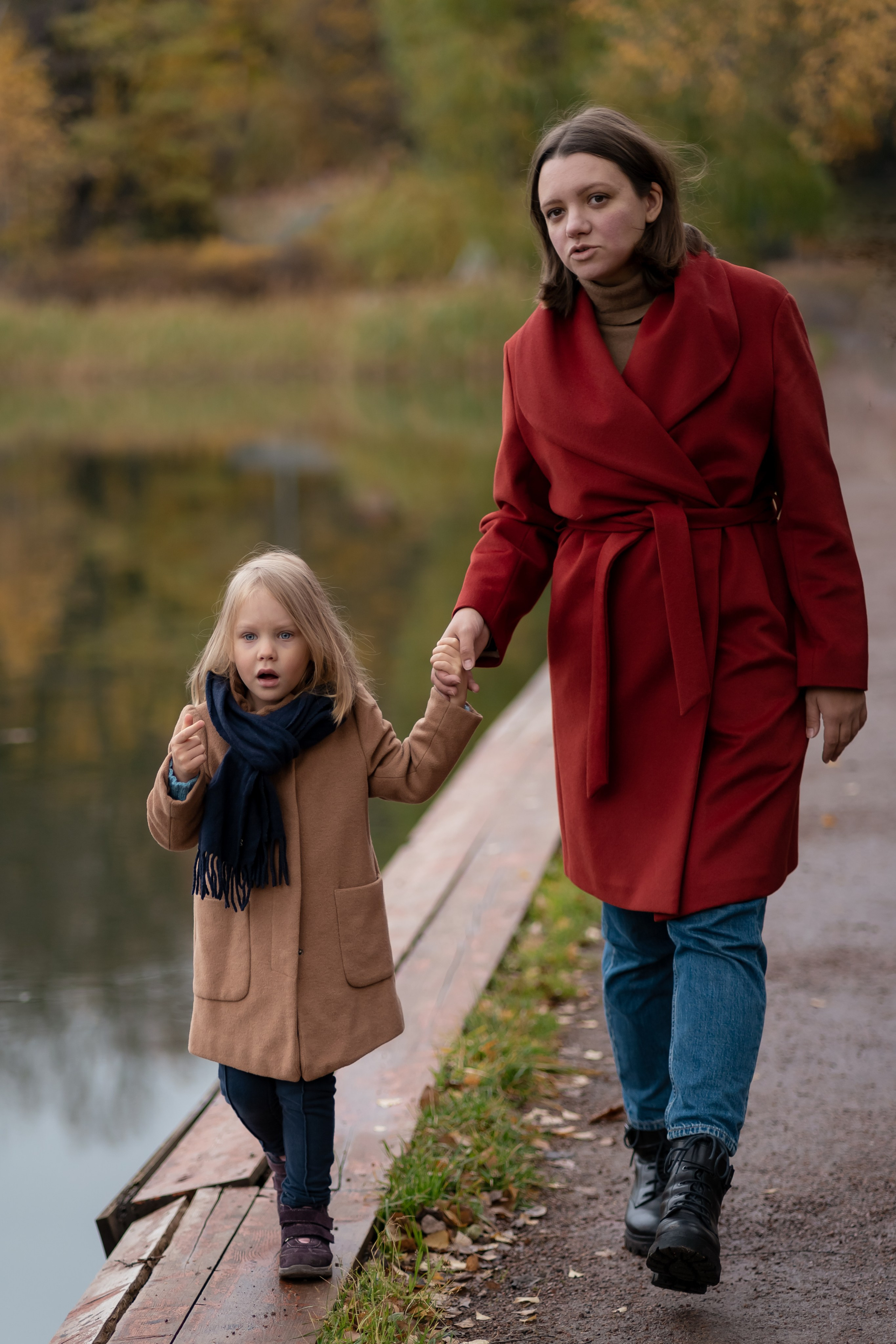 На Путяевском пруду. Семейный фотограф Варвара Сорока в городе Москве
