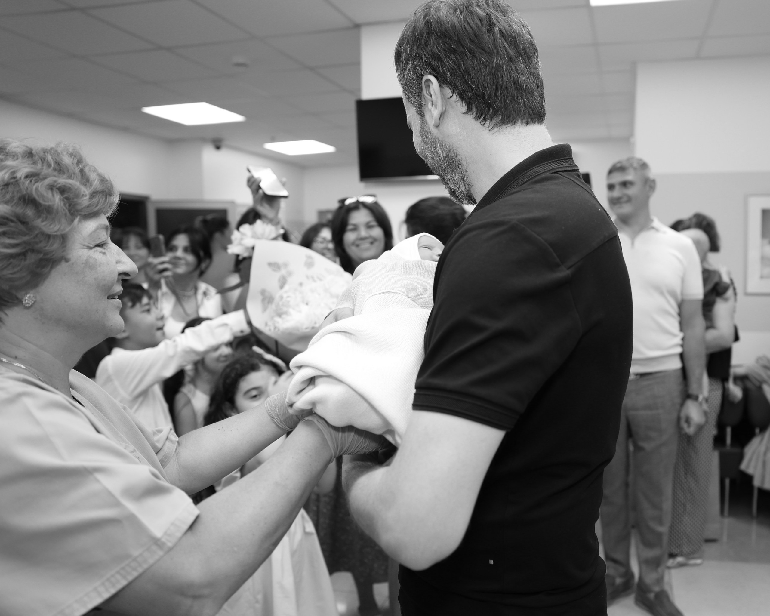 Выписка из роддома. Семейный и детский фотограф в Москве Орешина Юлия