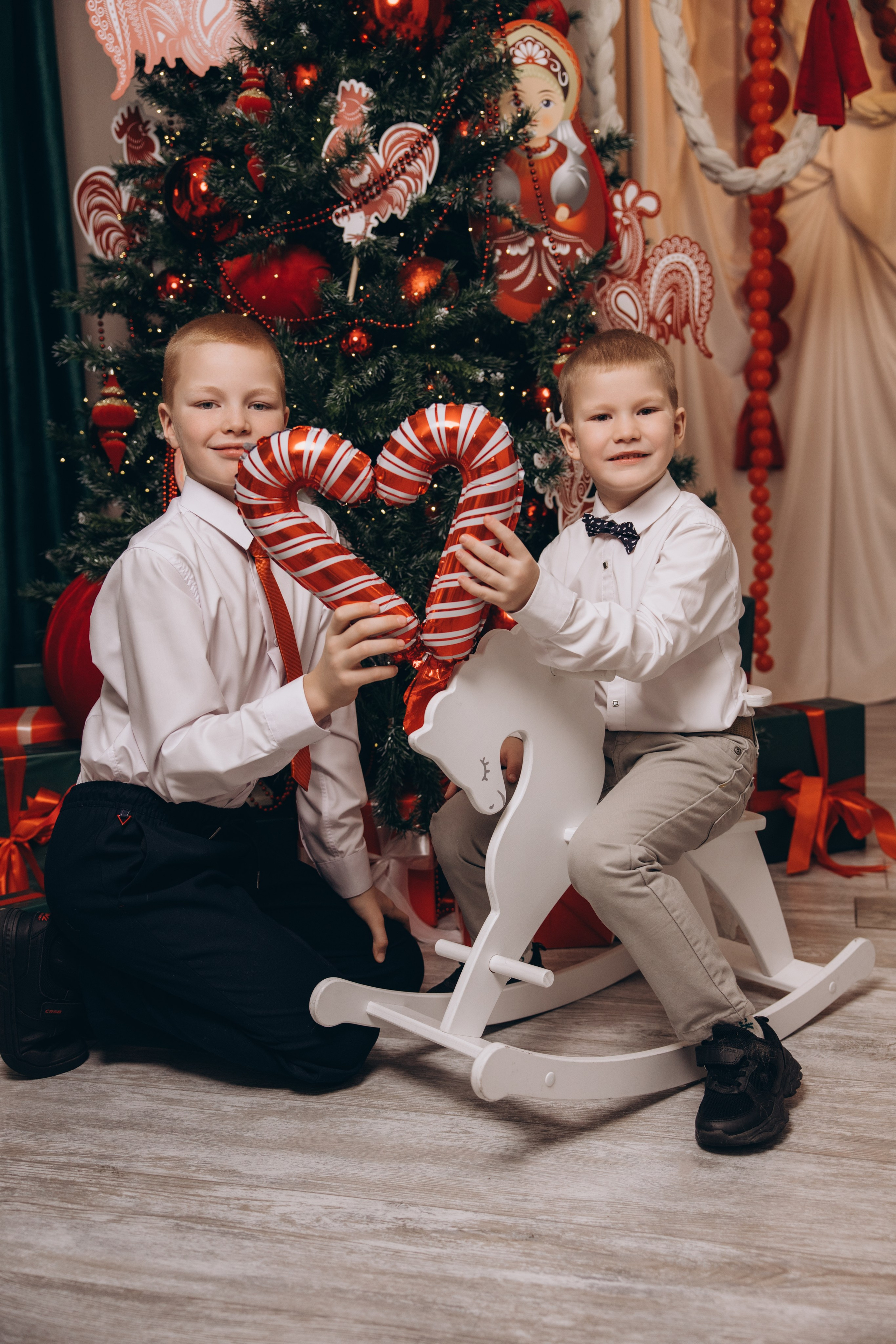 Новогодние истории в студии 8 этаж. Свадебный, семейный фотограф в Иркутске Светлана Макаричева