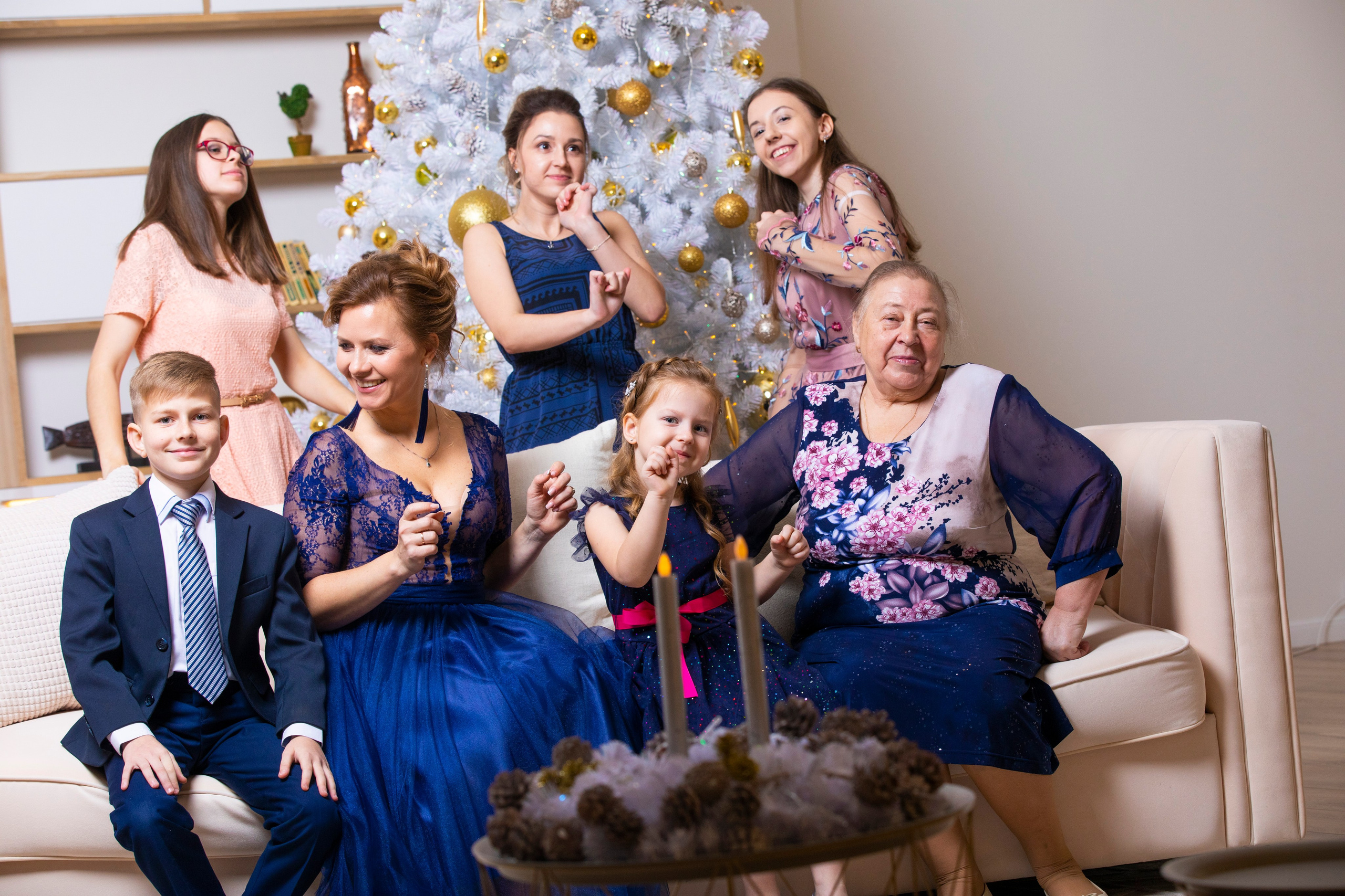 Семейные Съёмки в студии. ФОТОХУДОЖНИК