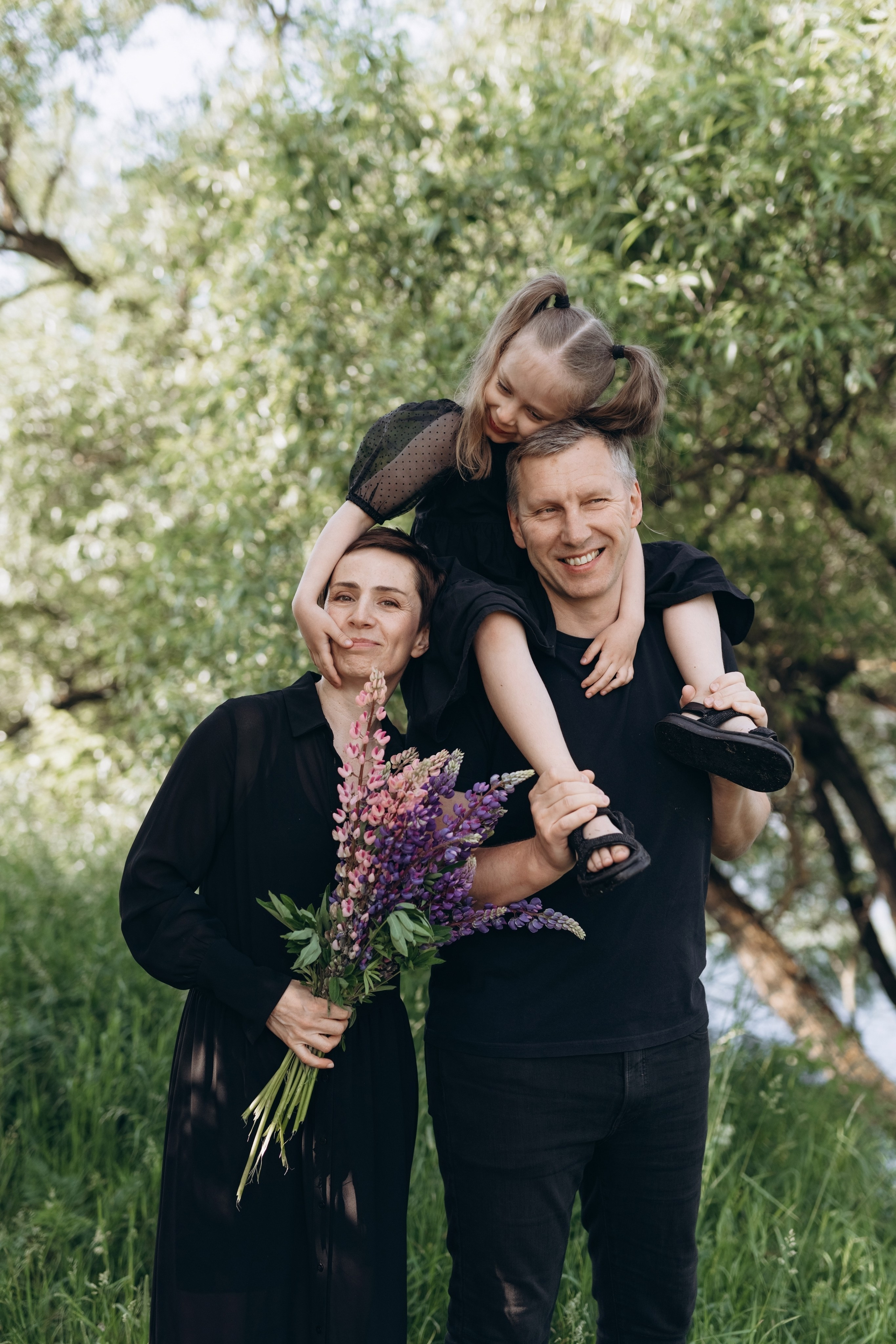 Паша, Женя, Маша. Фотограф Людмила Оюн