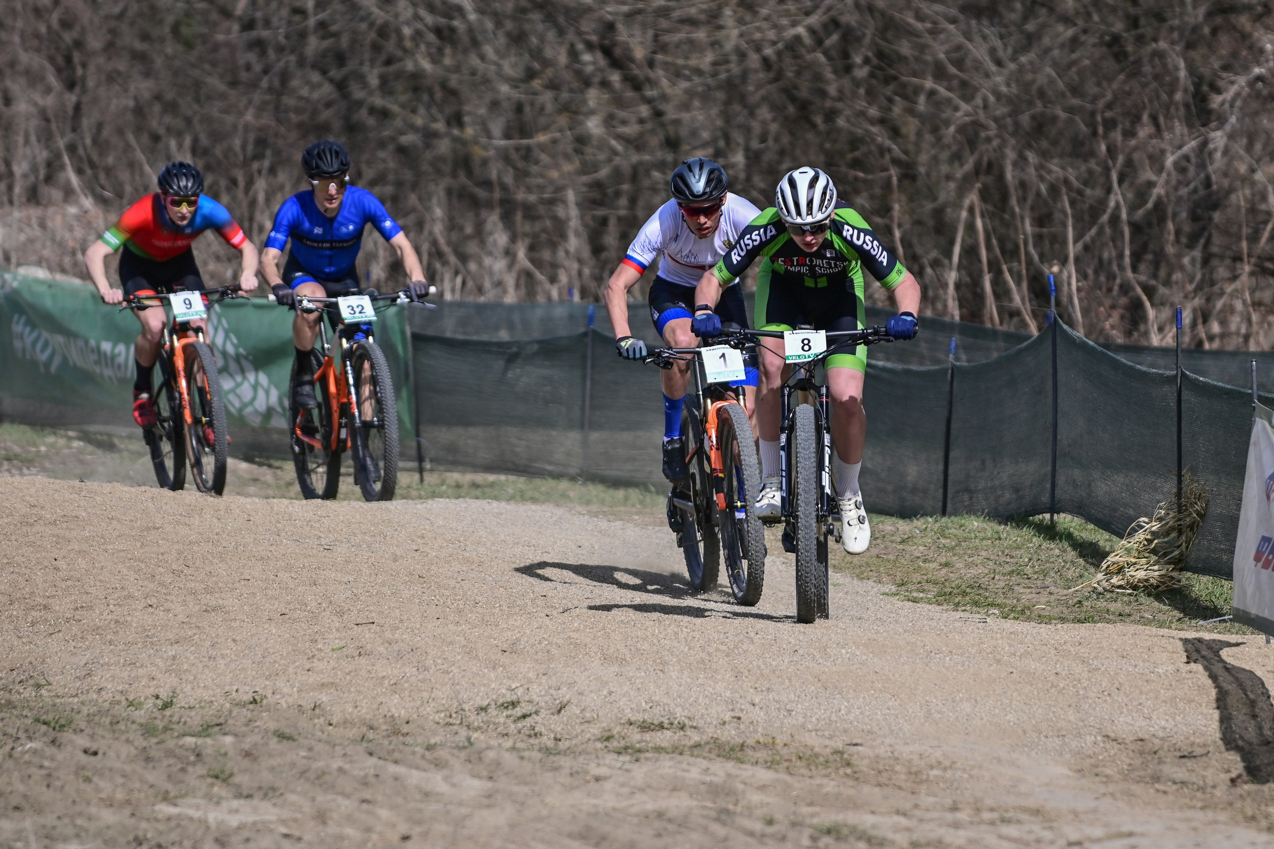 Маунтинбайк, кросс-кантри в Архипо-Осиповке 16 марта 2025. Спортивный фотограф, фотожурналист Павел Ларькин