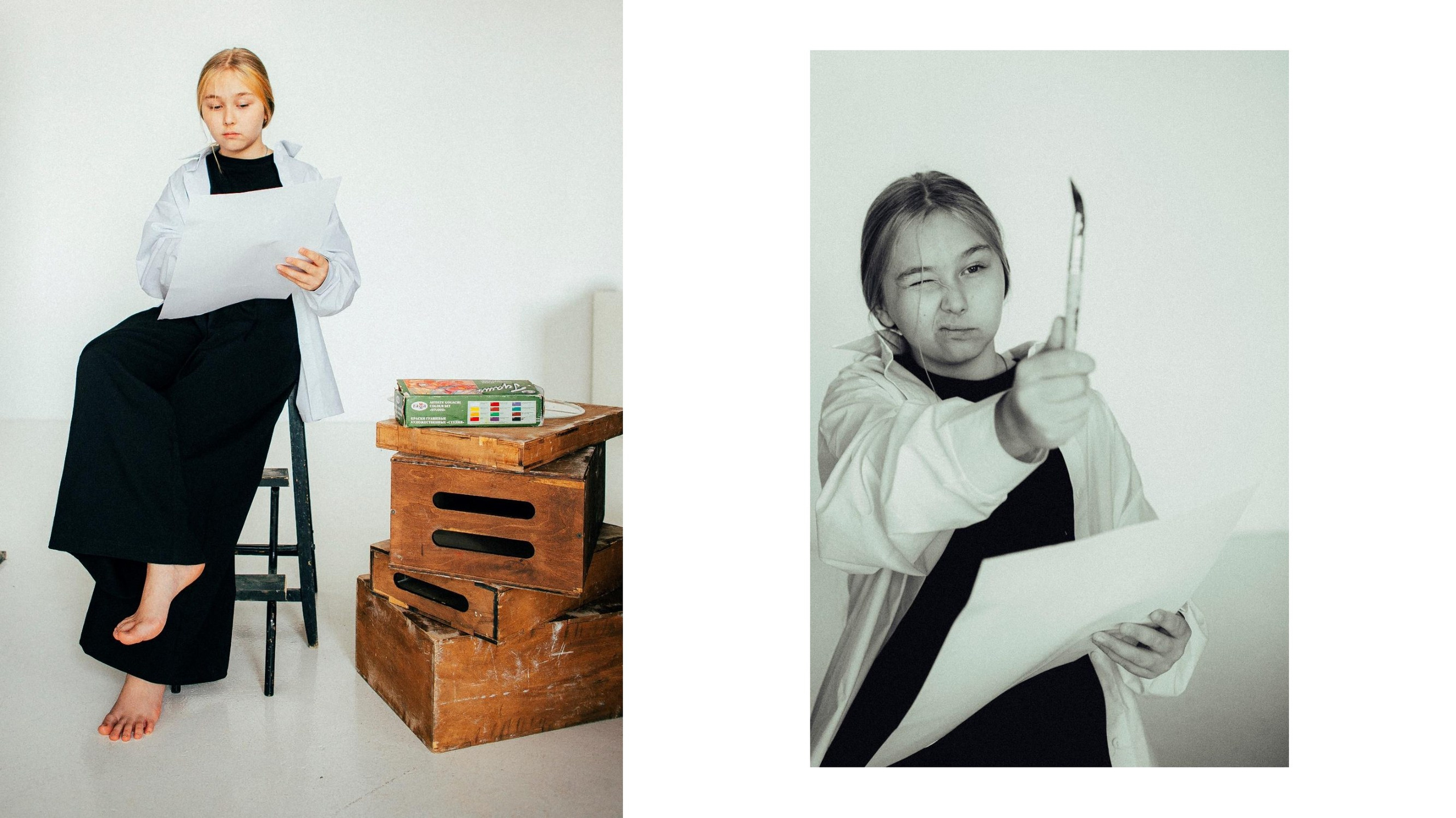 Девочки. Старт