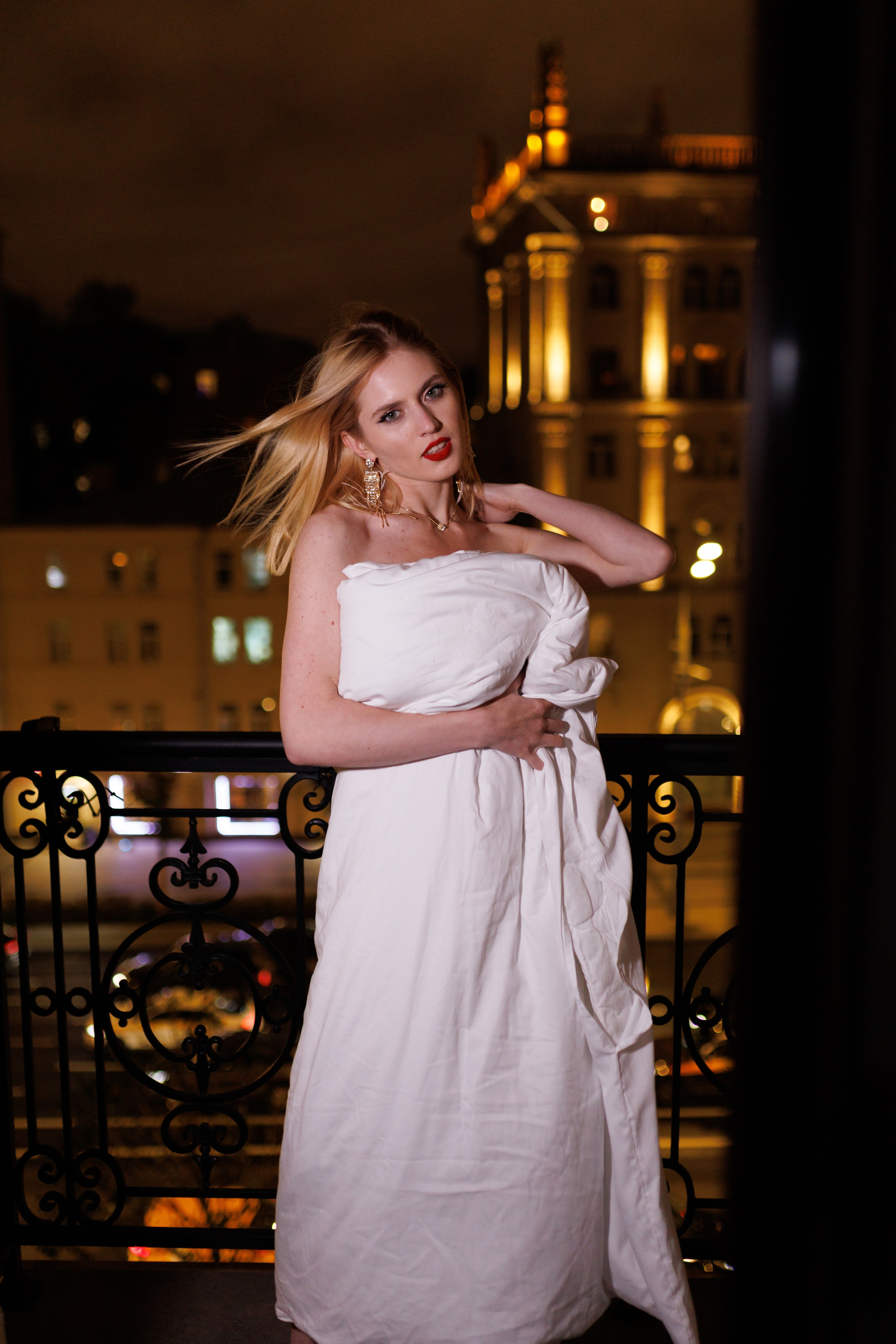 Ночной вид на садовое кольцо. Главная