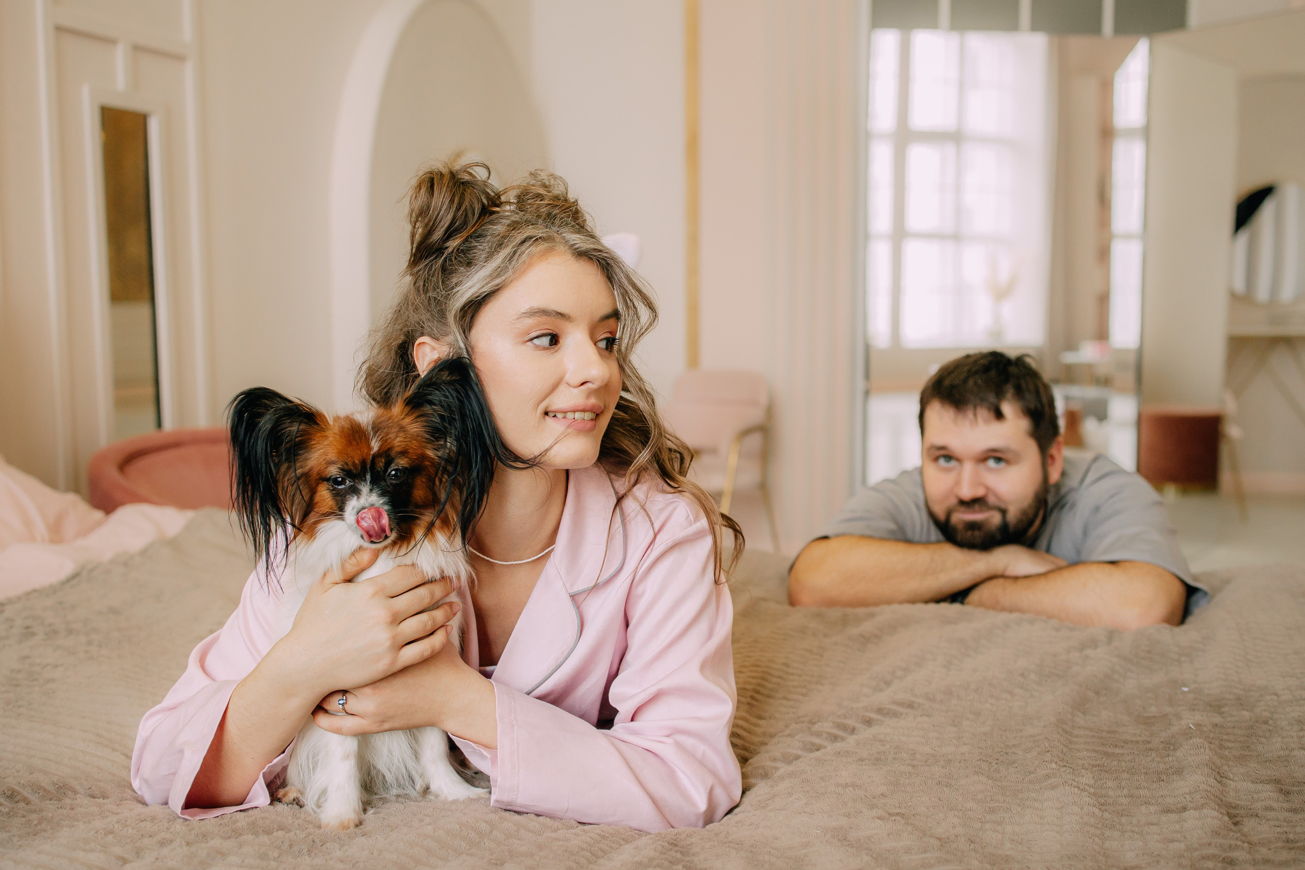 Султан, Мэй Мэй и Шанталь и их семья