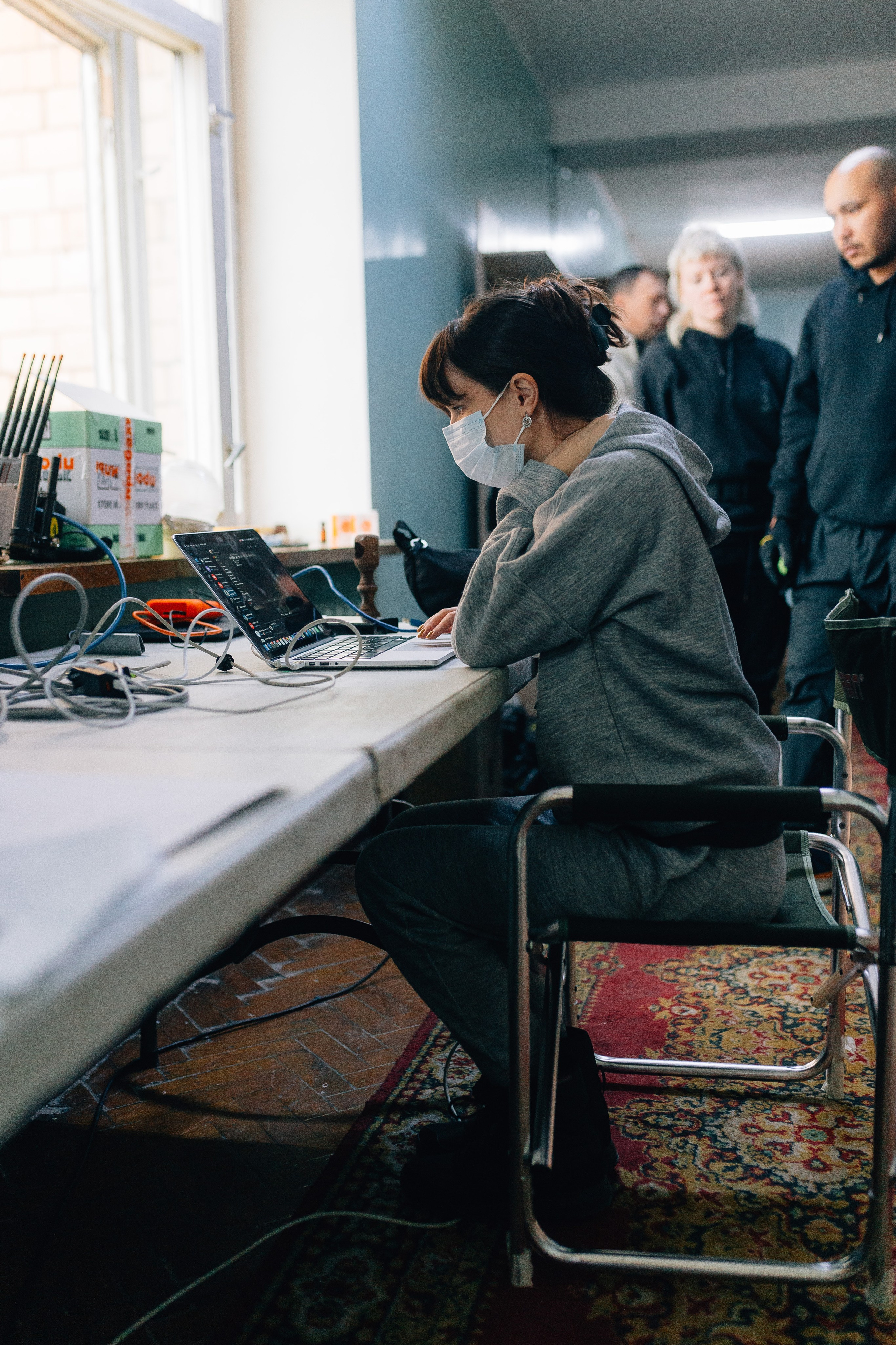 Back stage — съемка фильма. Свадебный фотограф в Москве Арчылан Николаев