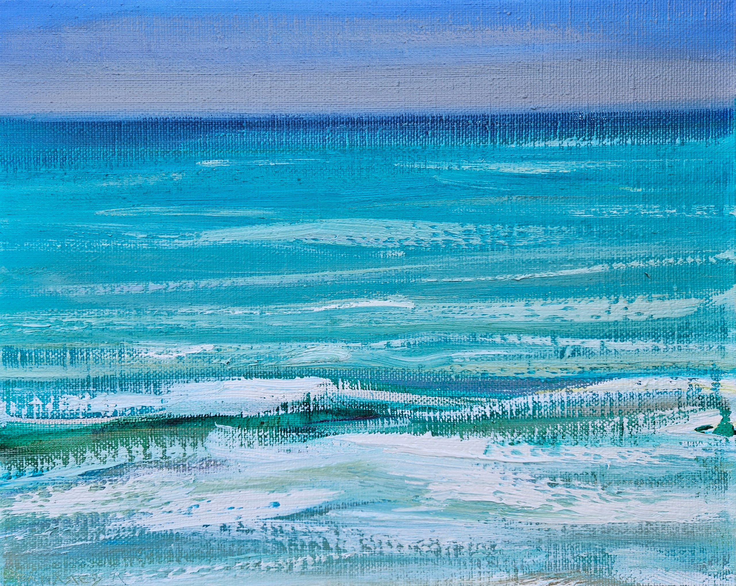 "Море". 2026. Холст, масло. 40х50. Цена: 10000₽