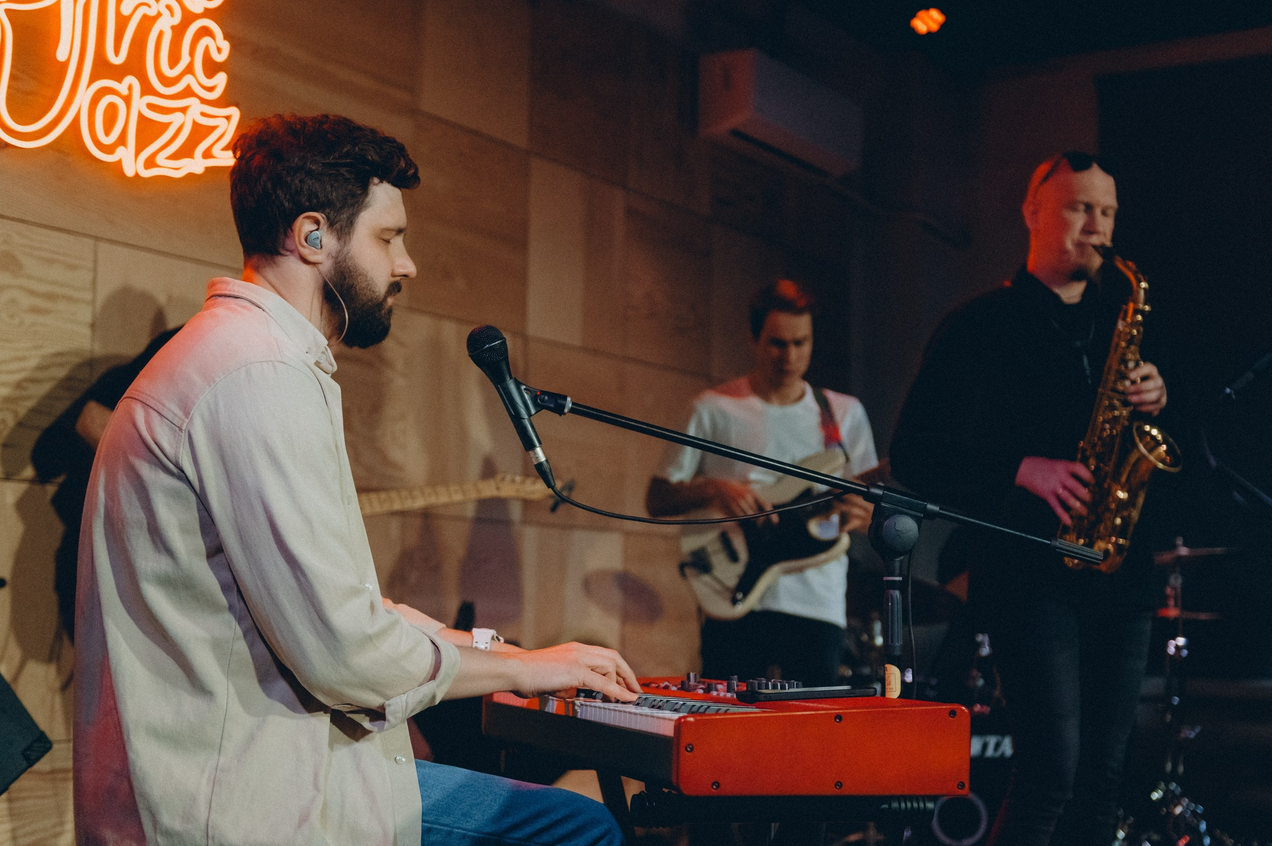 Концерт группы «ORDINATE» в «FABRIC JAZZ». Фотограф Дмитрий Пименов