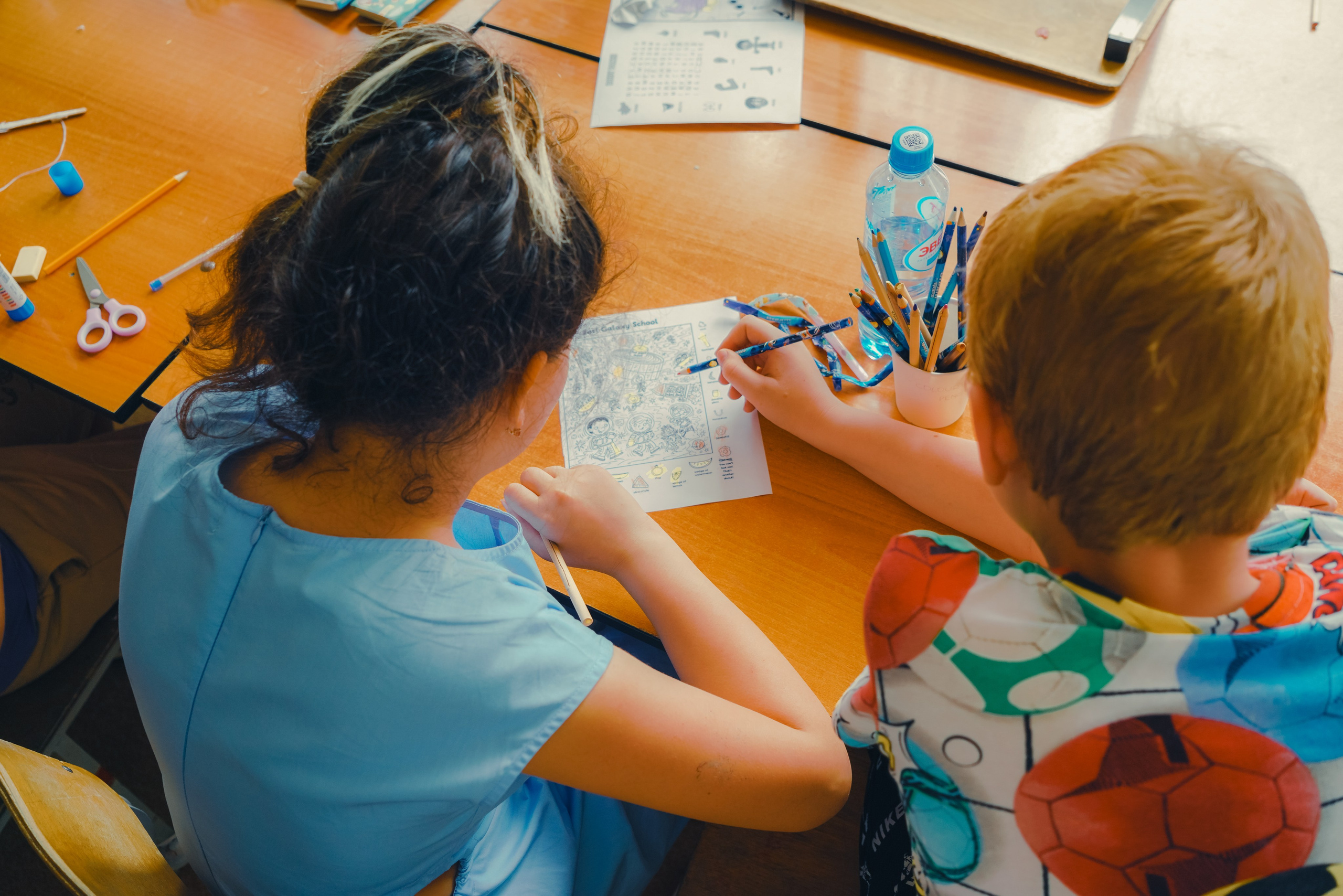 Английский лагерь в школе, Июнь 2024