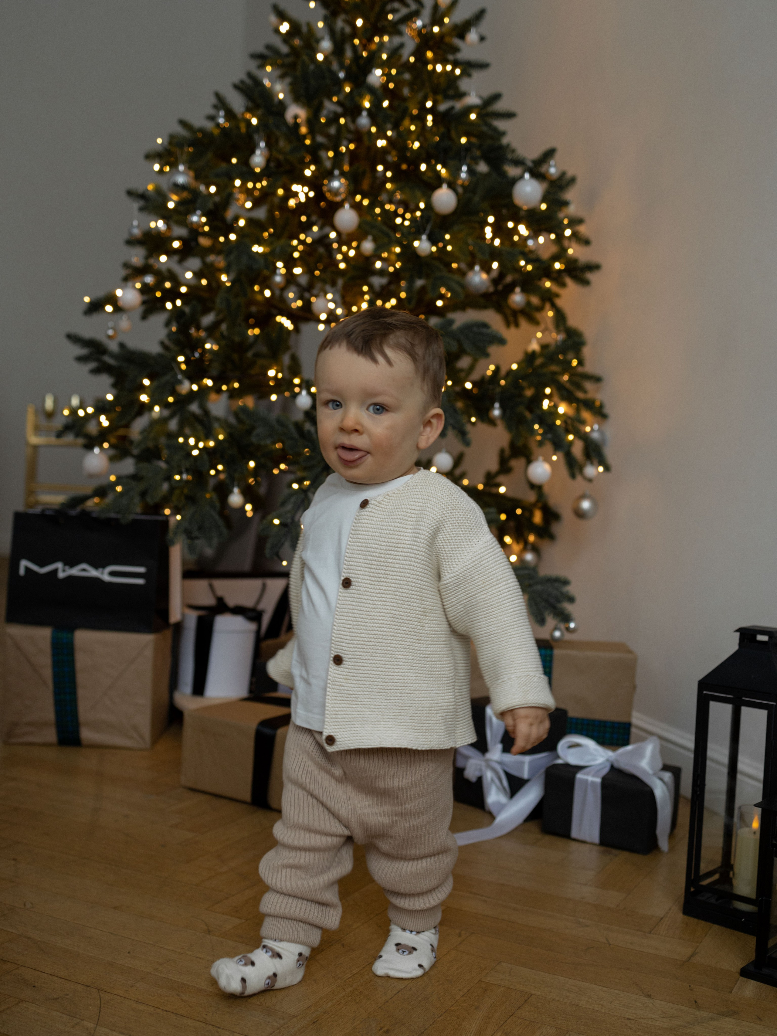 Новый год. Максим, Даша и Мирон. Фотограф Дарья Соколовская