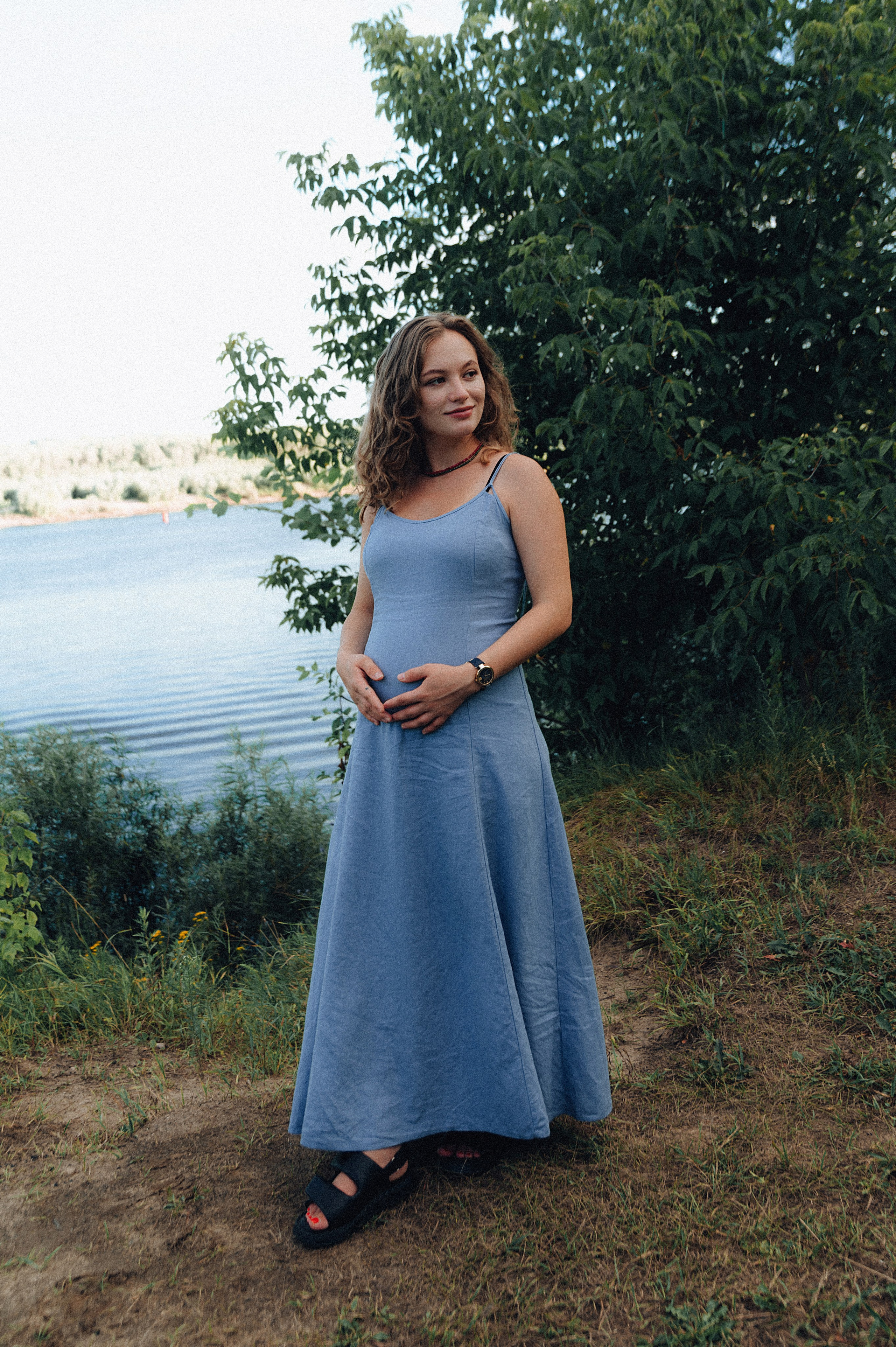 Лес.закат.Вика и Денис. Детский и семейный фотограф Катерина Мишина