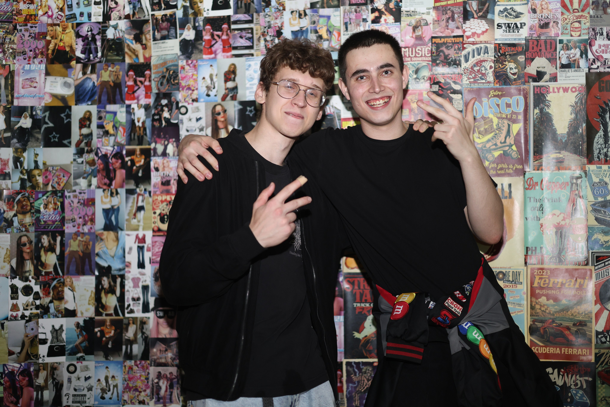 Student american-style party. Mintonov's Film Studio