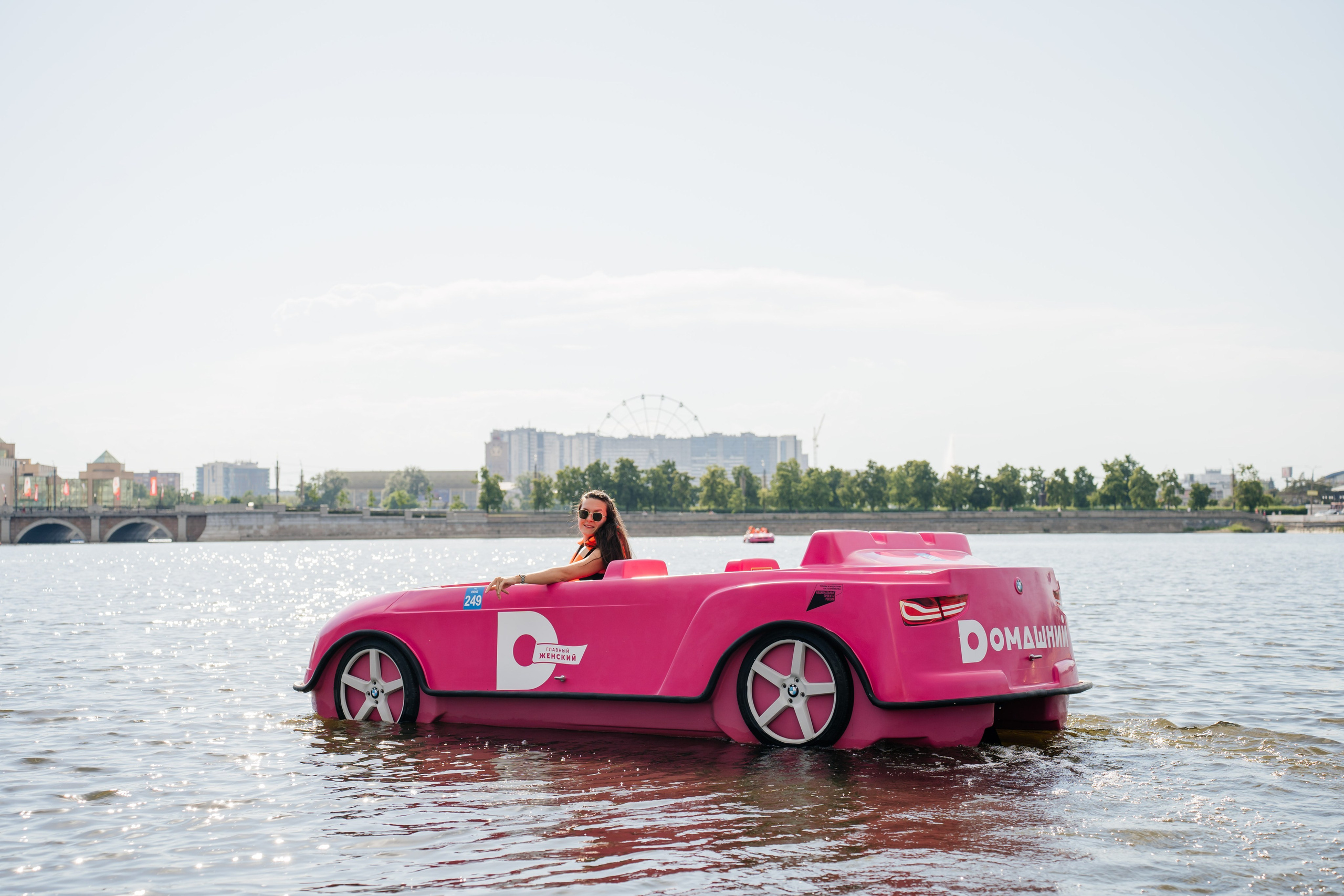 Съемка катамаранов для телеканала Домашний. Видеограф и Фотограф в Челябинске Ксения и Владимир Рюмины