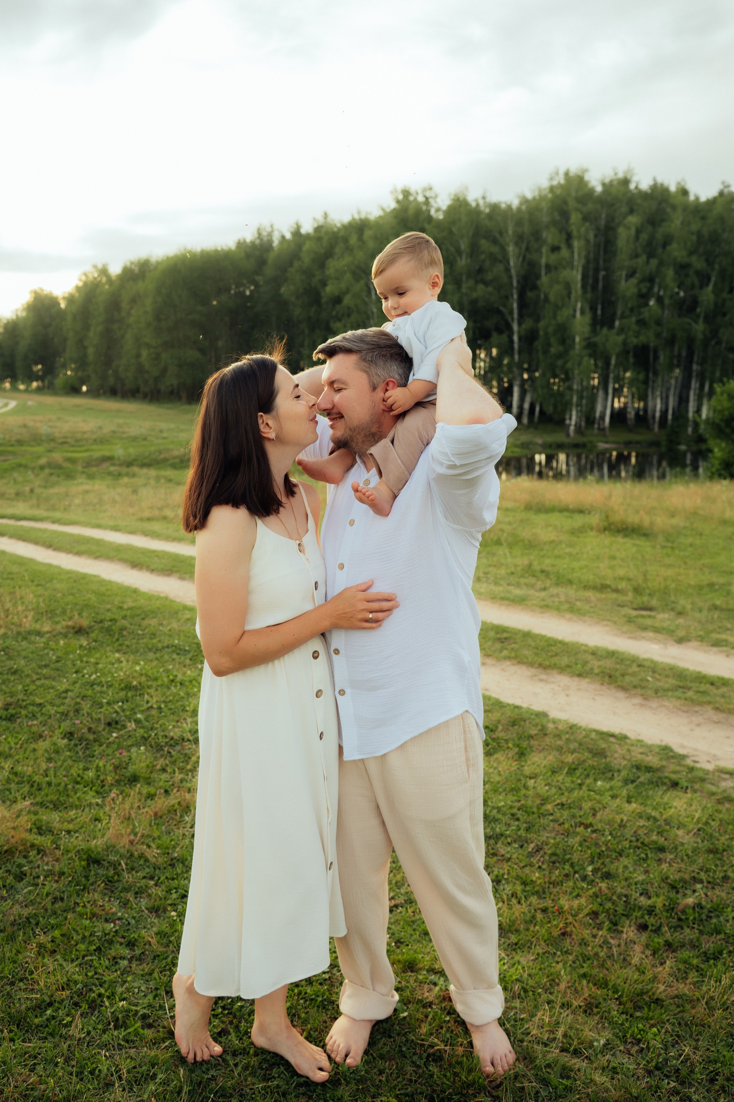 Леша, Юля и Ярослав. Семейный фотограф • Домашние съемки в Нижнем Новгороде