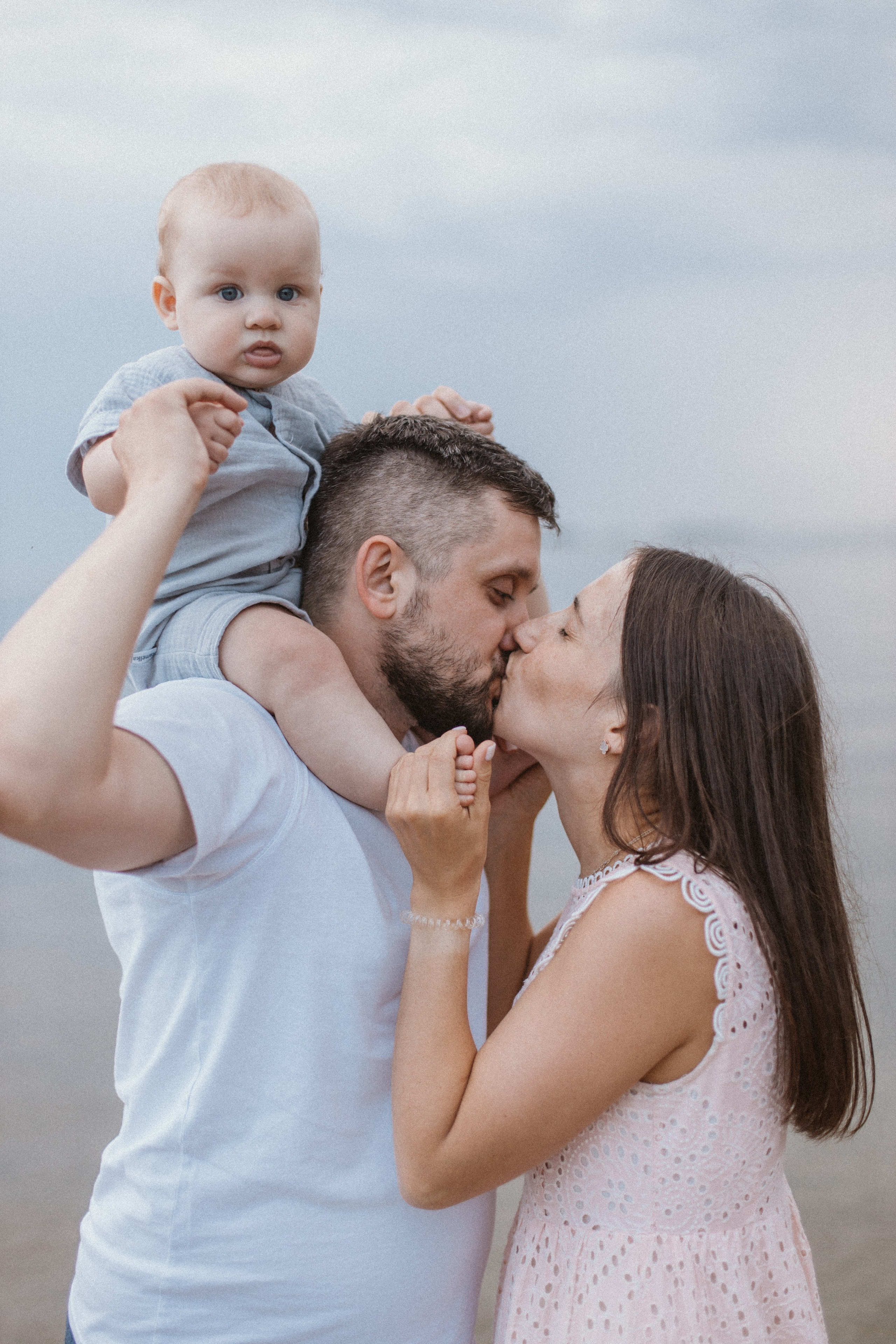 На берегу. Семейный и портретный фотограф в Новосибирске Мария Хлебус