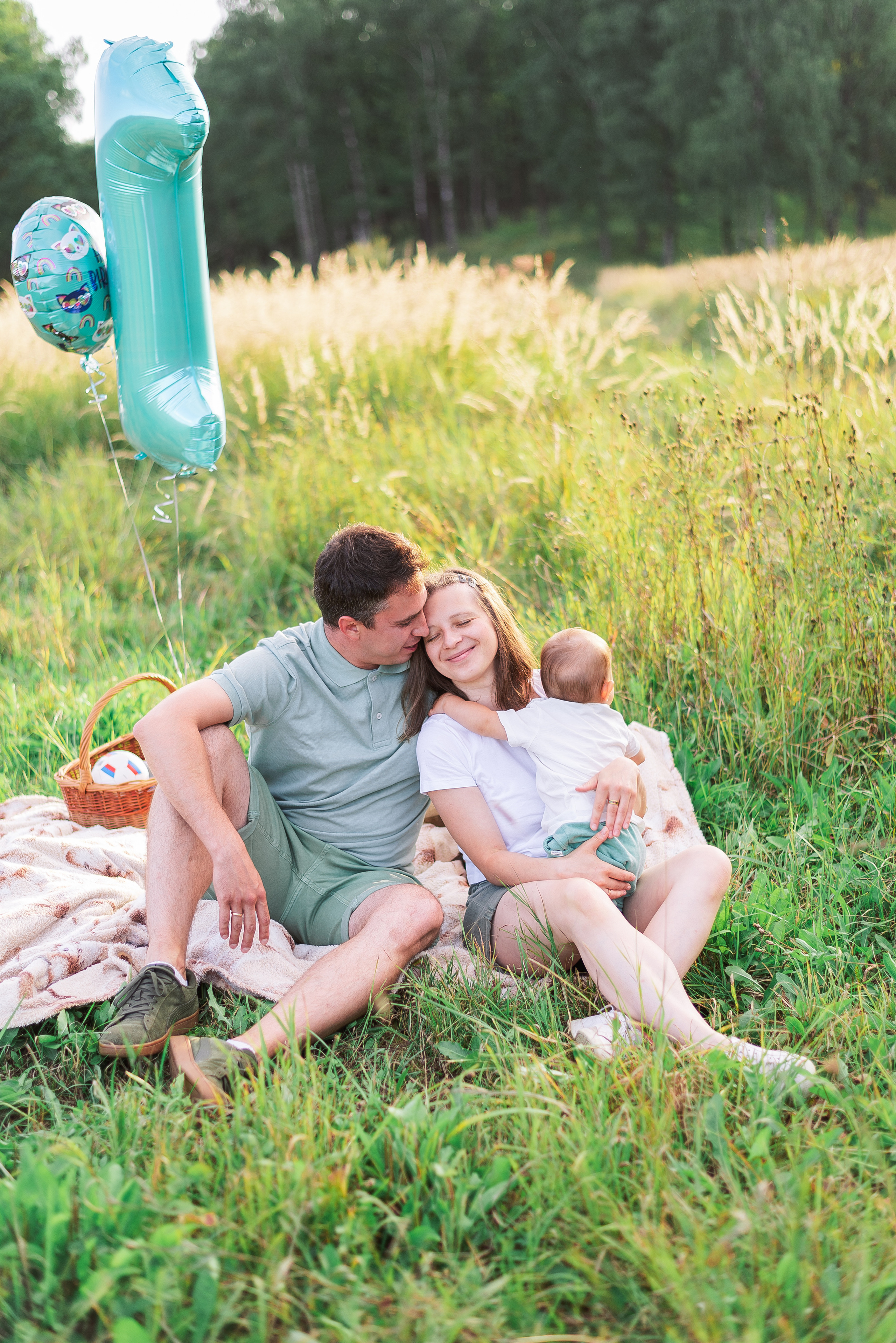 Семейная/Первый годик 23.08.2021. Newborn фотограф Анна Дудина!