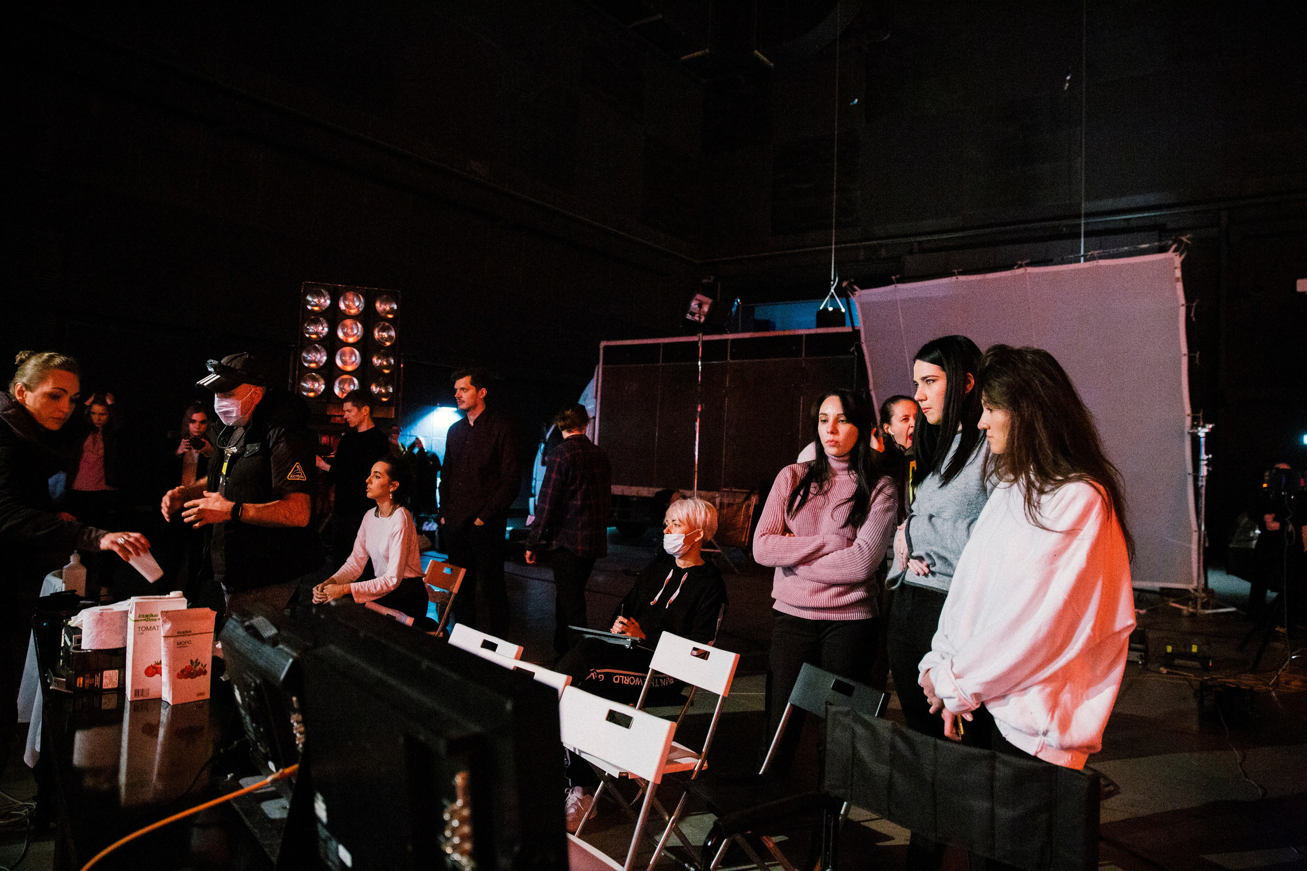 ФК Би-2 & Лиза Громова Мосфильм. Ольга Пилант. АРТ, бэкстейдж, свадебная и семейная фотография, городской портрет, интерьерная фотография