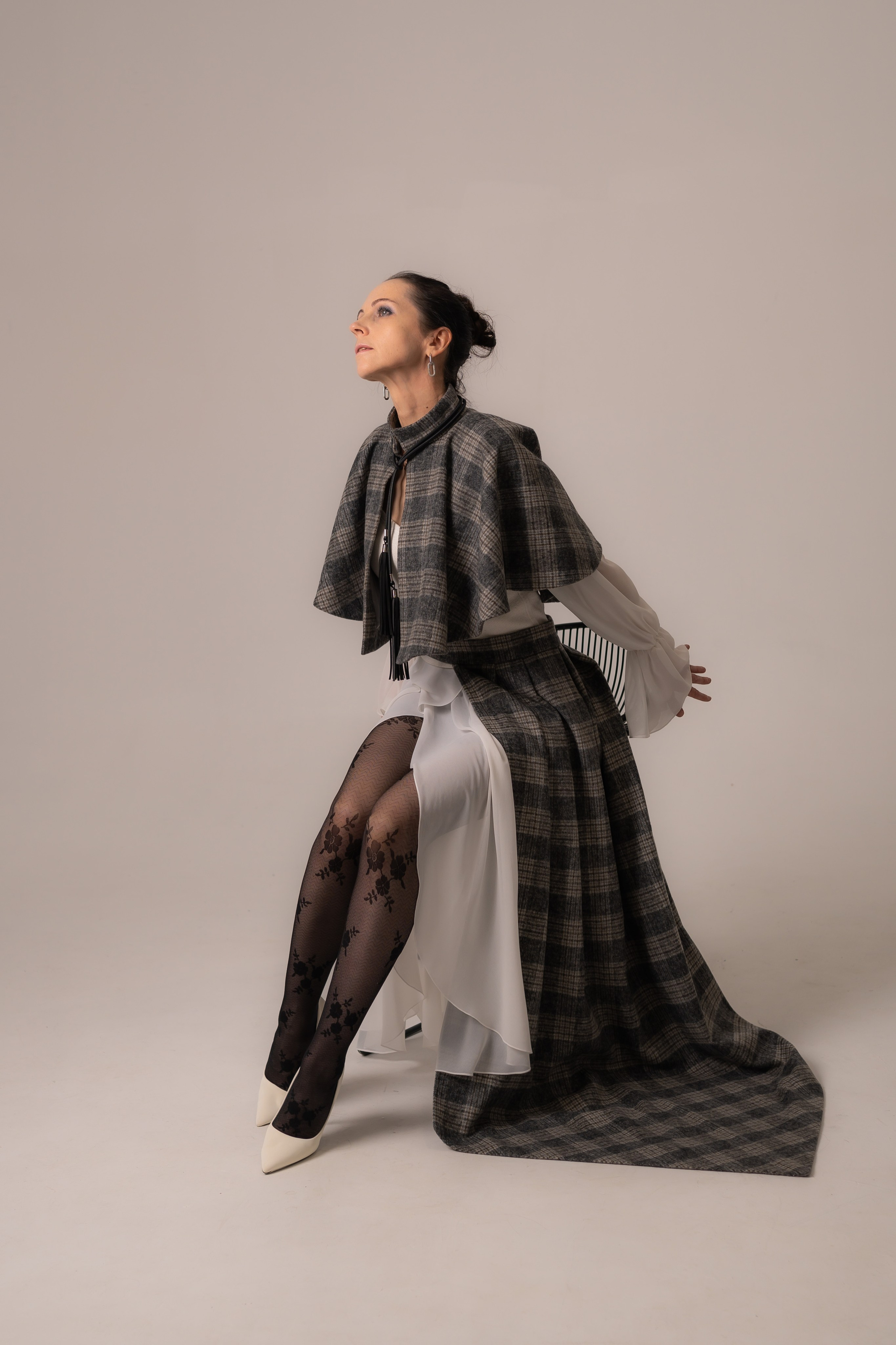 Студийная фотосессия девушки