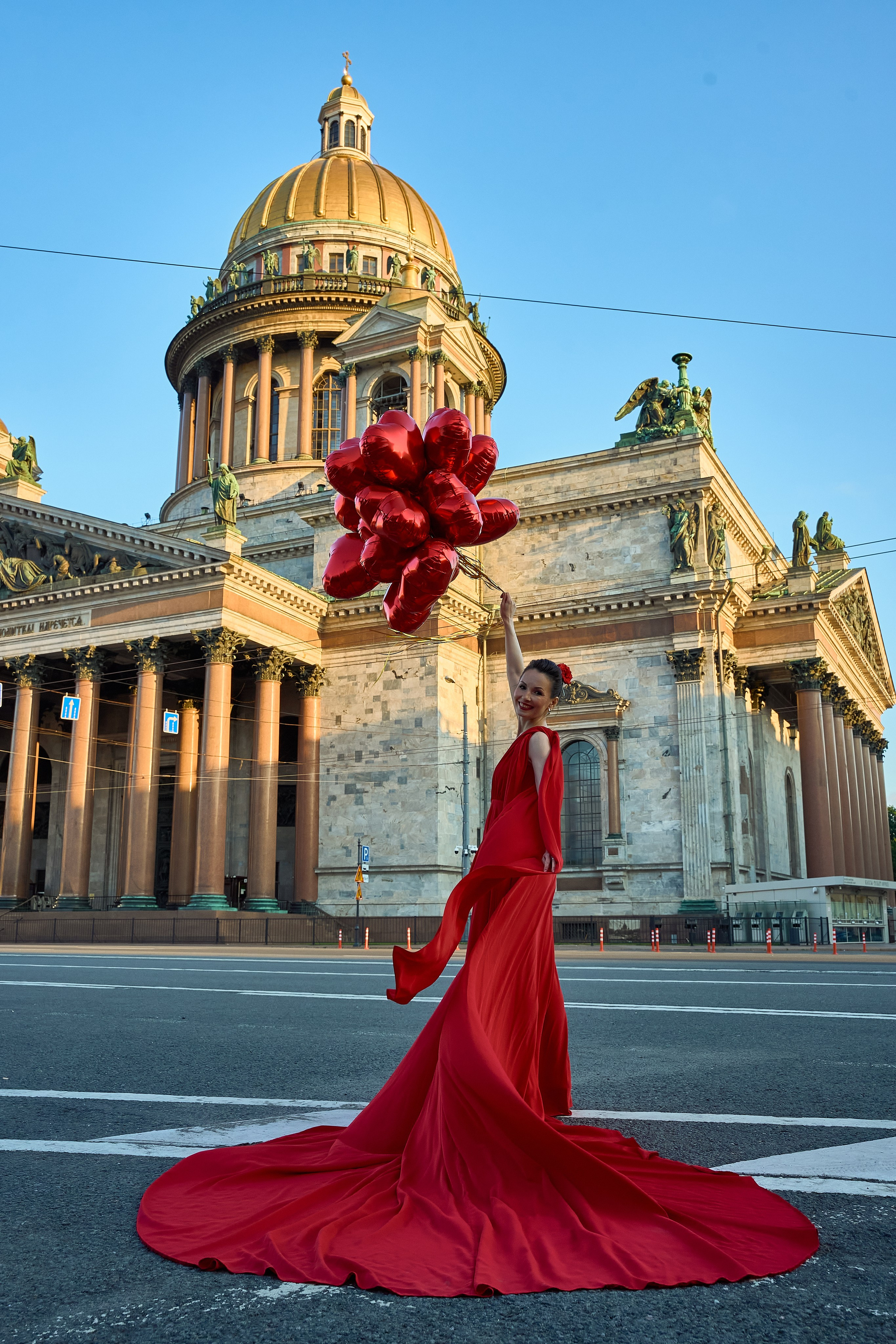 Irina. День рождения на рассвете в центре города Санкт-Петербург🕊️. Фотограф Natalya Litvinova