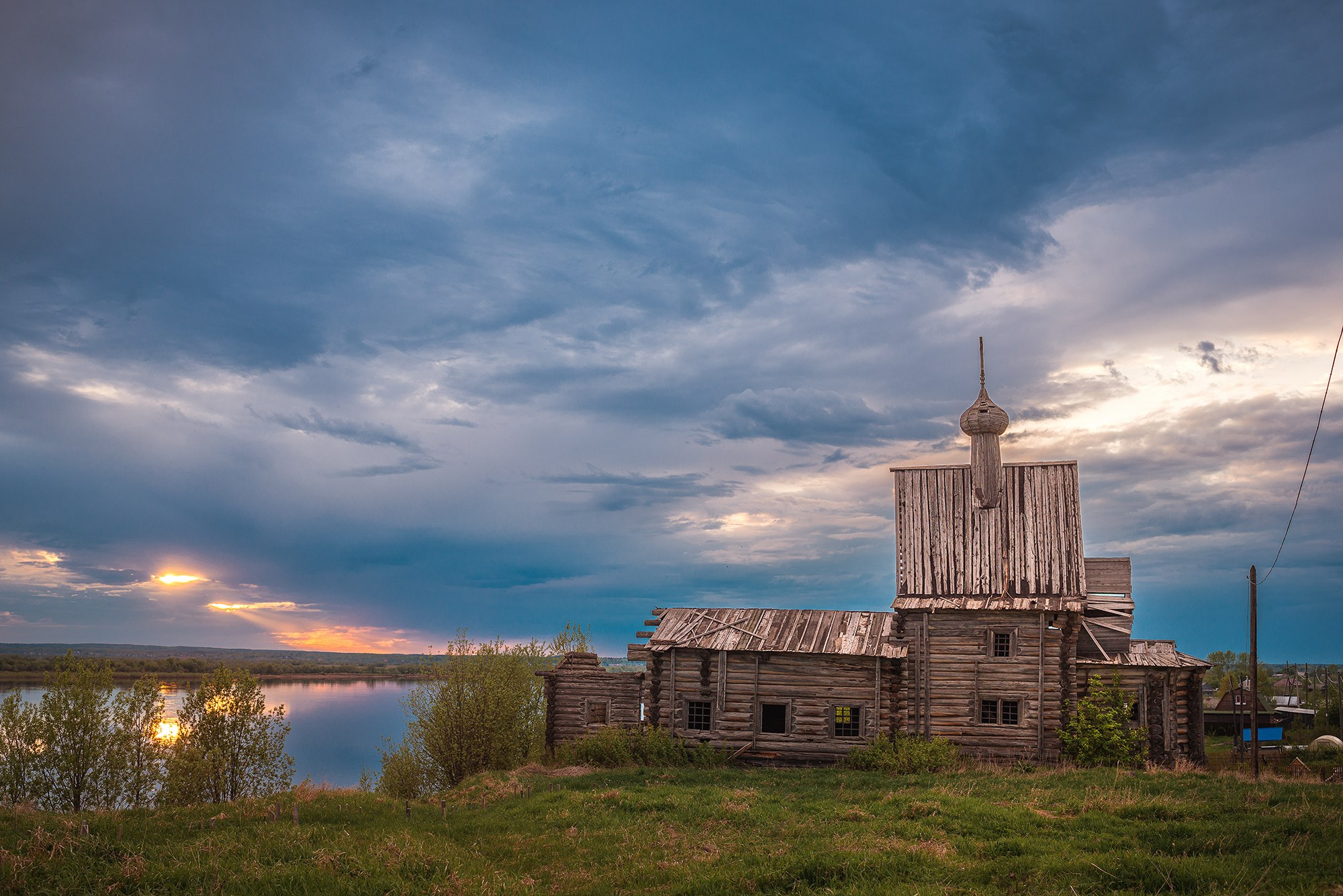 Пейзаж. Аэросъемка в Архангельске, Александр Ермолин
