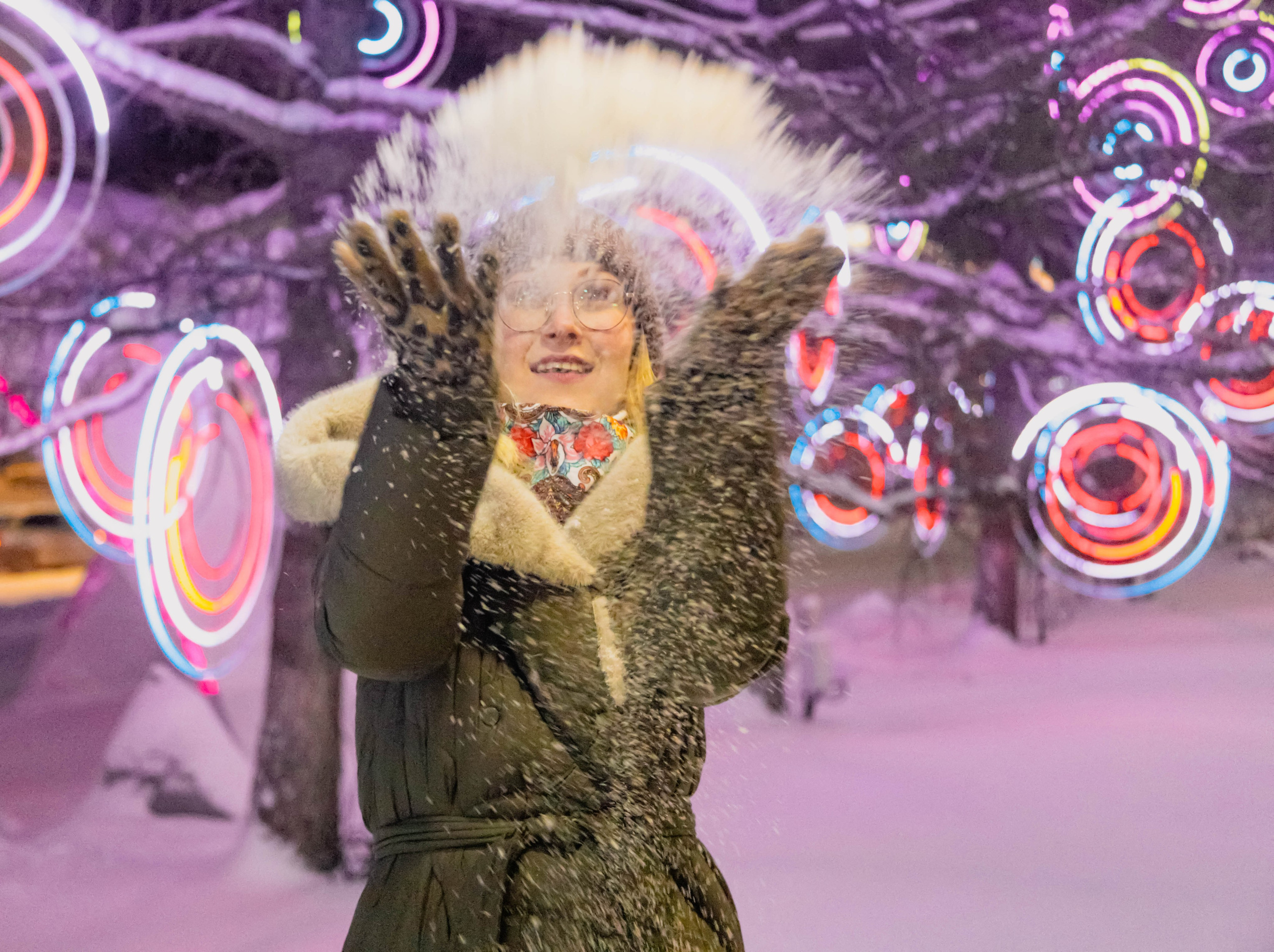 Новогодняя фотосессия с Машей. Фотограф Пермь. Фотосессия в фотостудии Перми и на свежем воздухе