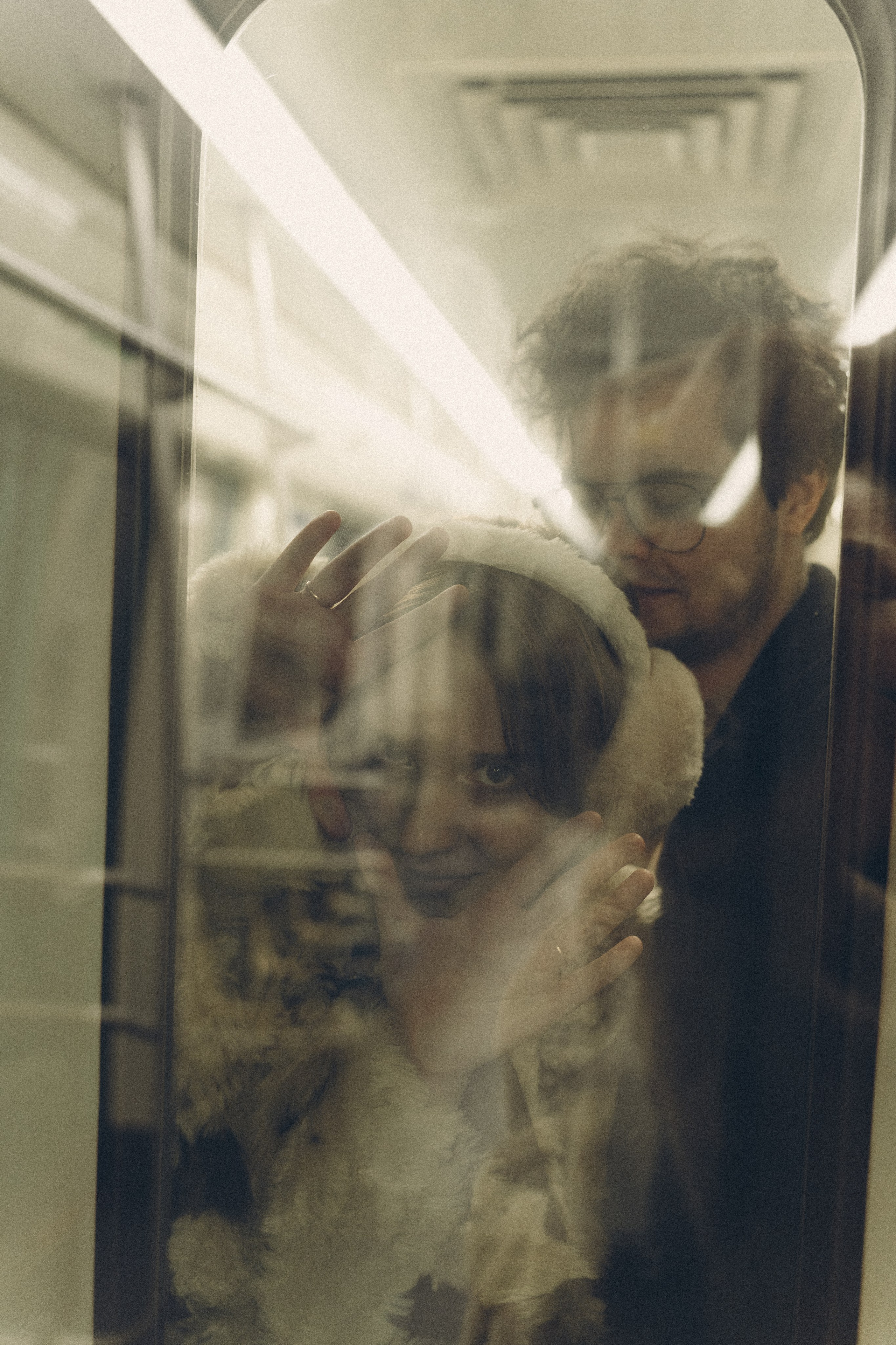 НОВОГОДНЯЯ ФОТОСЕСИИЯ ПАРЫ В МЕТРО ЛЮБОВЬ. Профессиональный фотограф, Санкт-Петербург — Виктория Богомолова