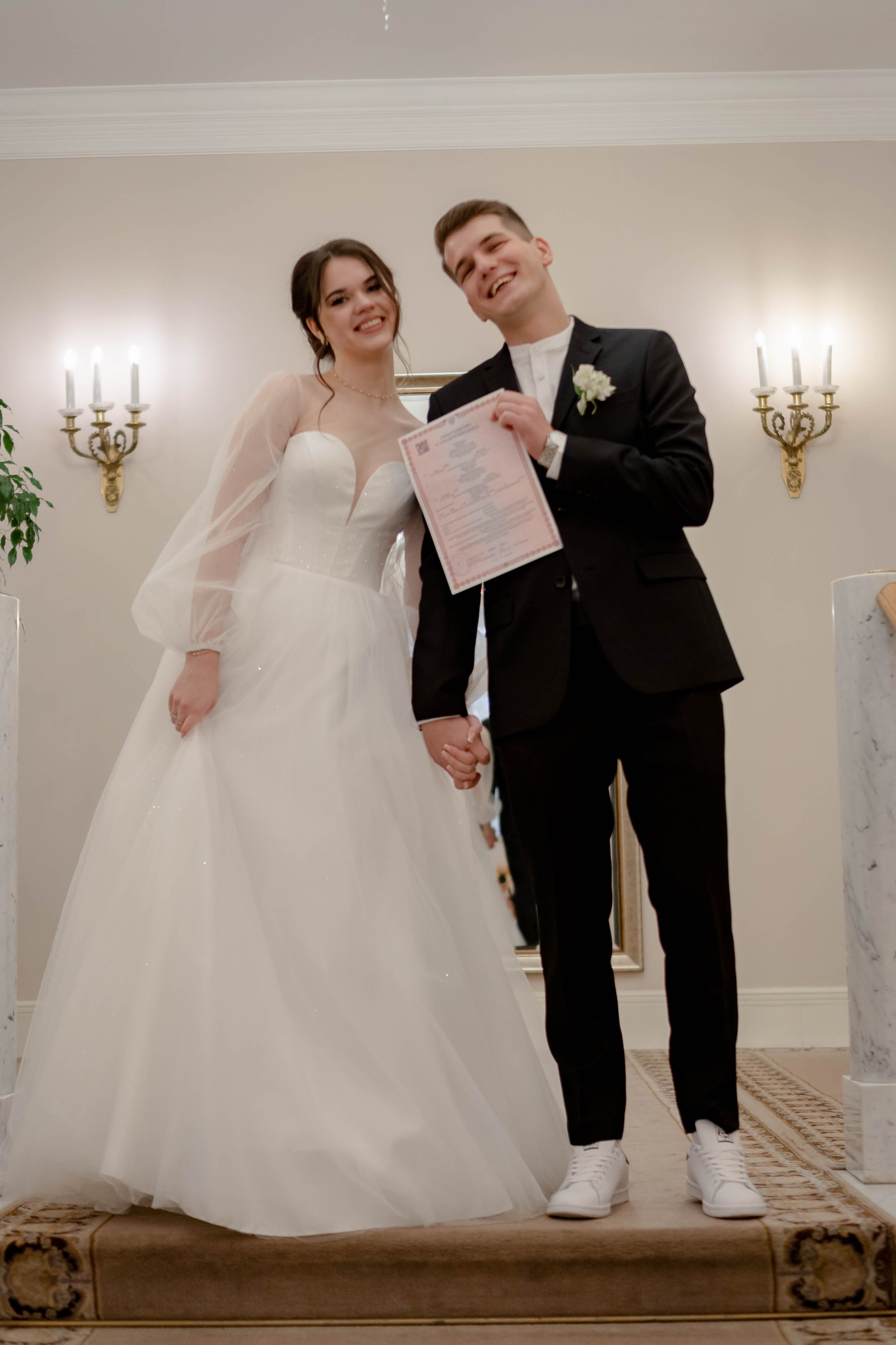 РЕПОРТАЖ В ЗАГСЕ. Профессиональный фотограф, Санкт-Петербург — Виктория Богомолова