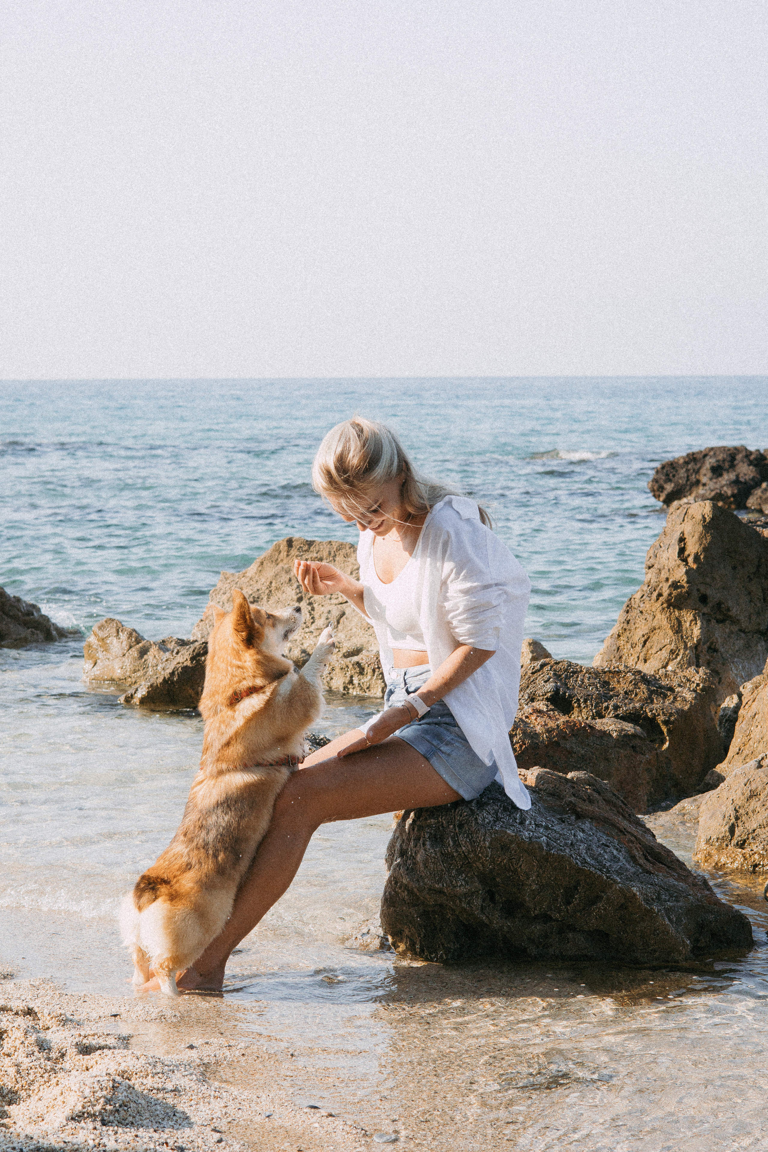 Катя и Рокси. Фотораф — анималист Мария Шистка