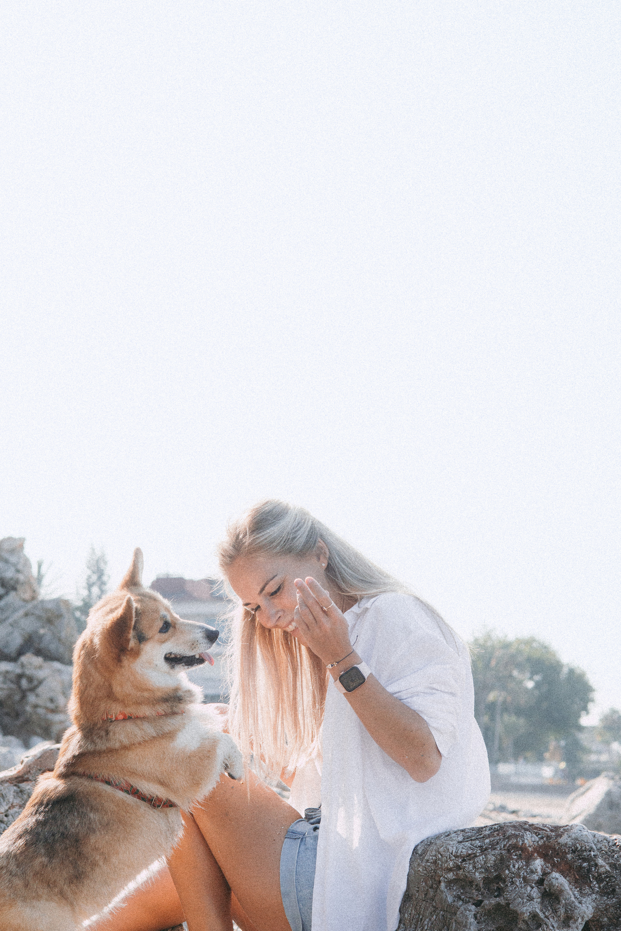 Катя и Рокси. Фотораф — анималист Мария Шистка