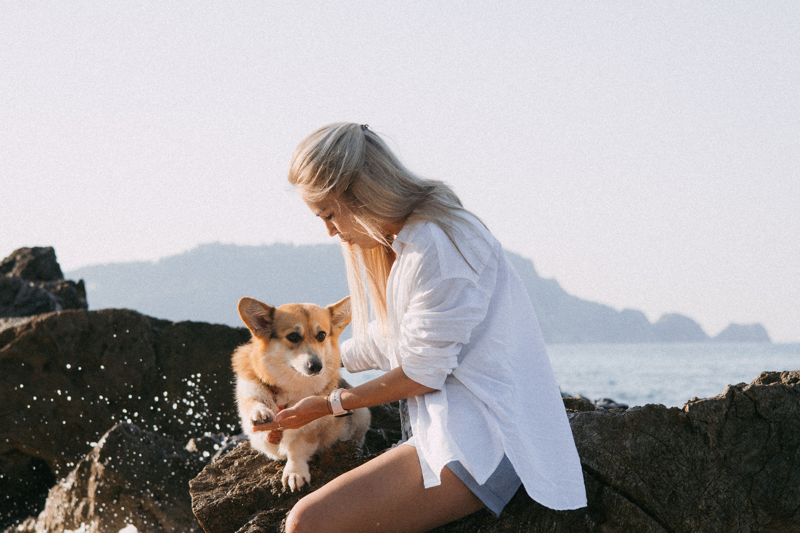 Катя и Рокси. Фотораф — анималист Мария Шистка