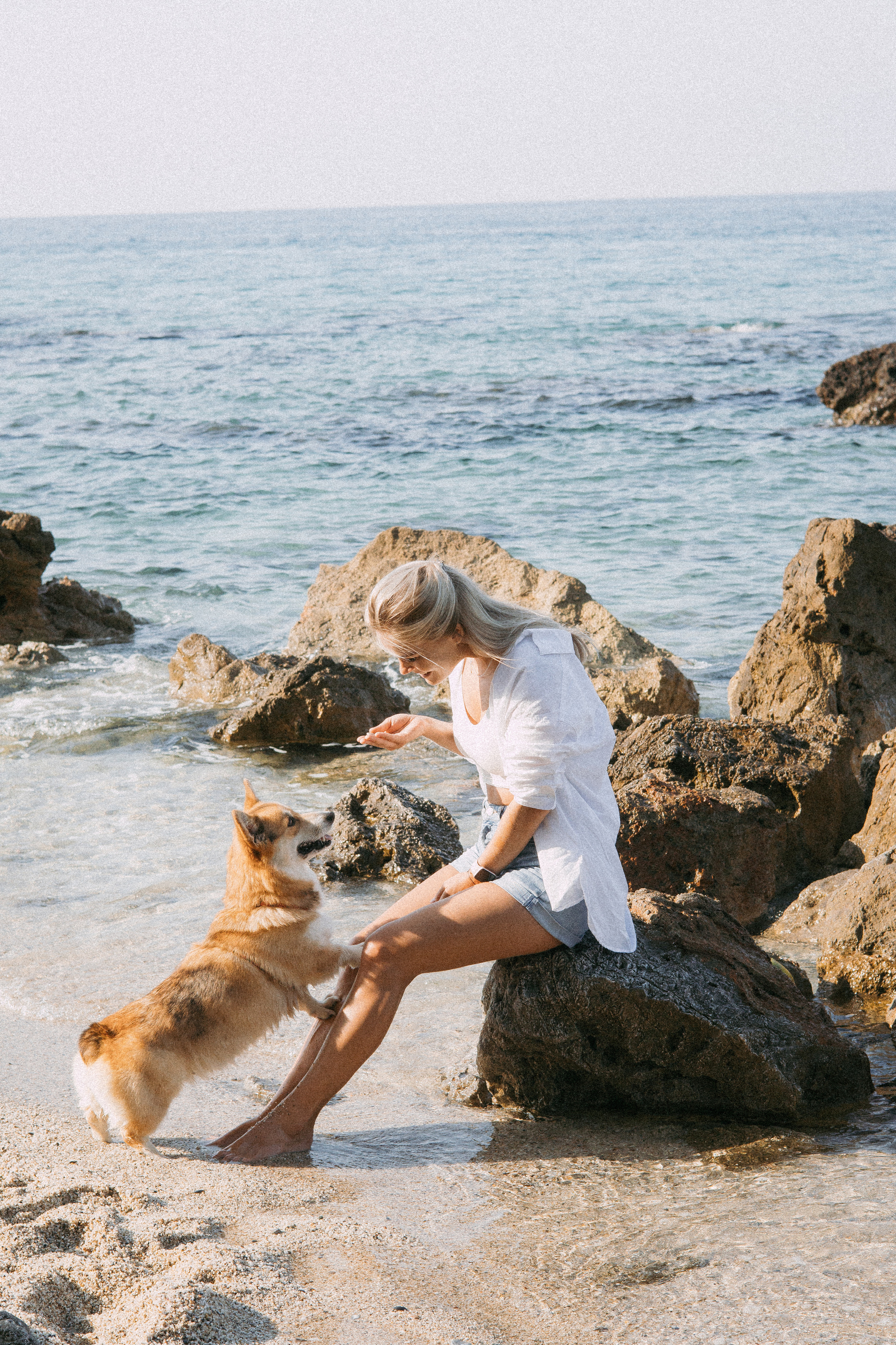 Катя и Рокси. Фотораф — анималист Мария Шистка