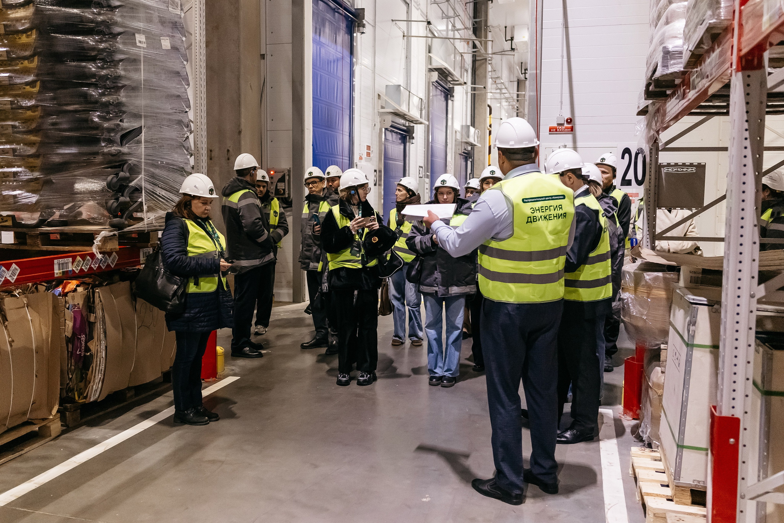 Открытие распределительного центра «Пятёрочки» и «Чижик» в городе Кемерово. Фотограф Кемерово | Сергей