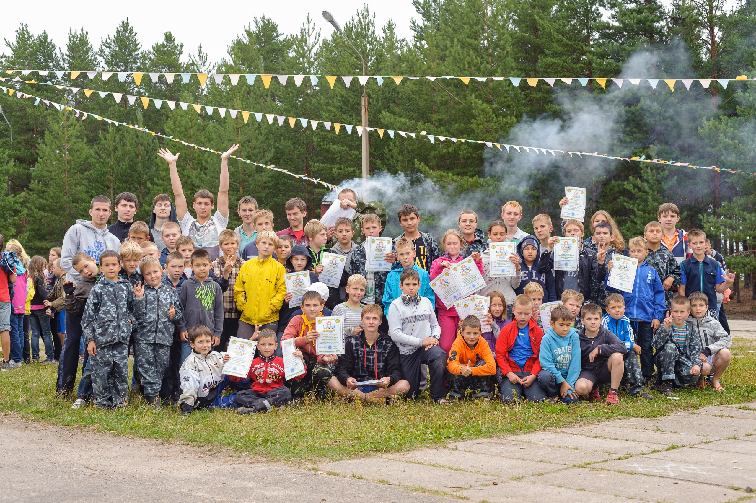 Летние тренировочные сборы Школы Боевых Искусств «МОН» 2013, победители соревнований