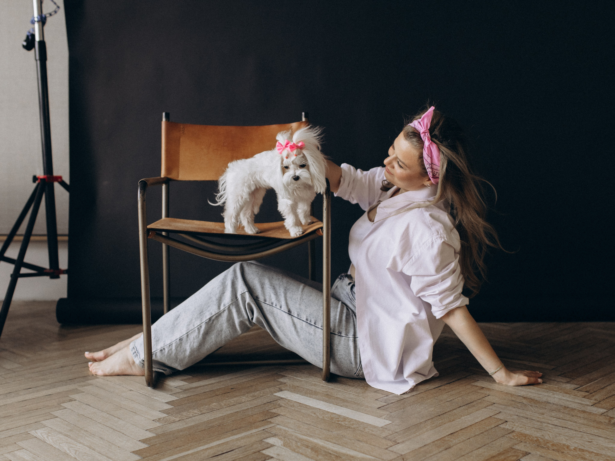 Мира и Таня. Фотограф-анималист в Москве Кириллова Татьяна