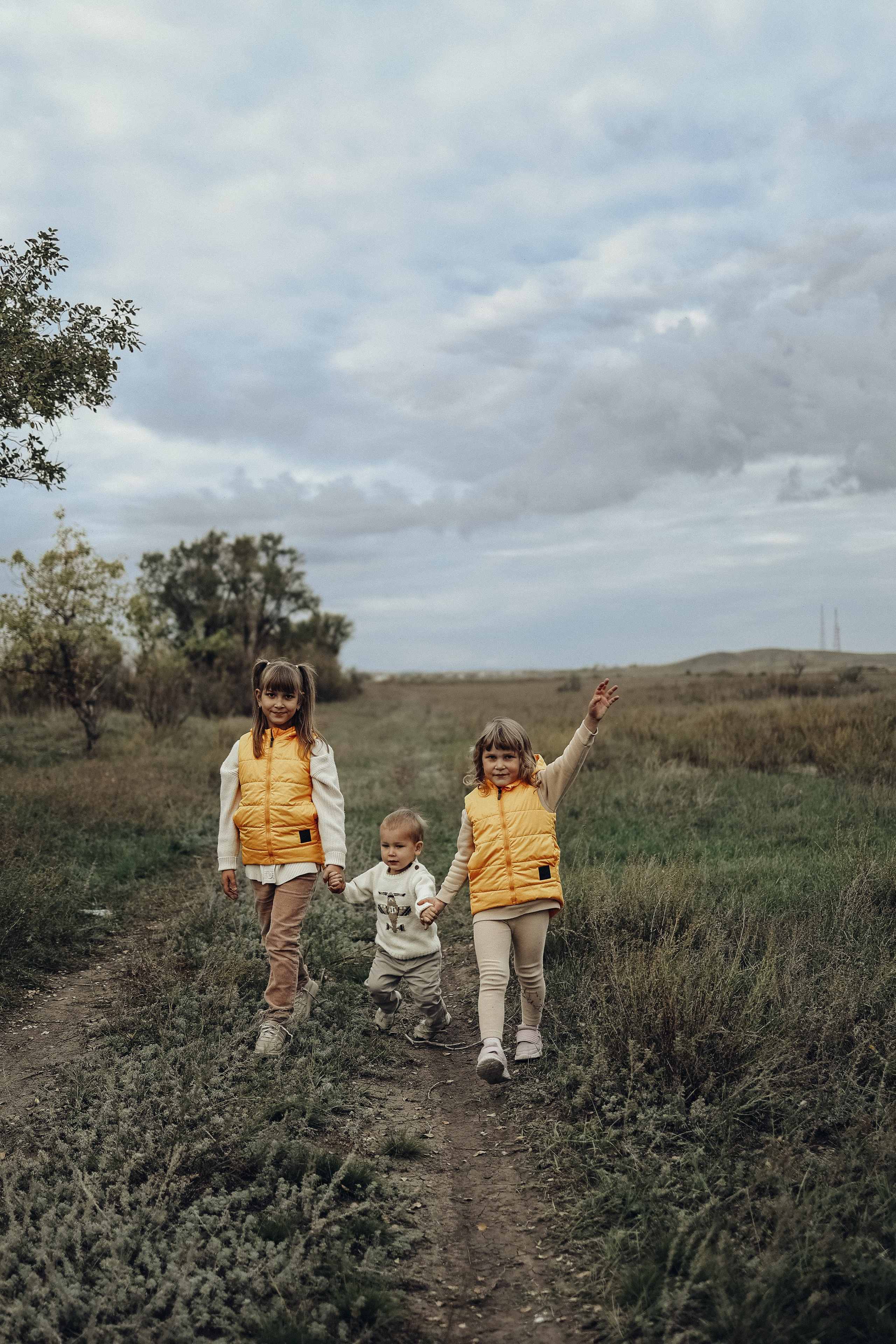 Семейная прогулочная съёмка. Фотограф в Астане Элина Багинская