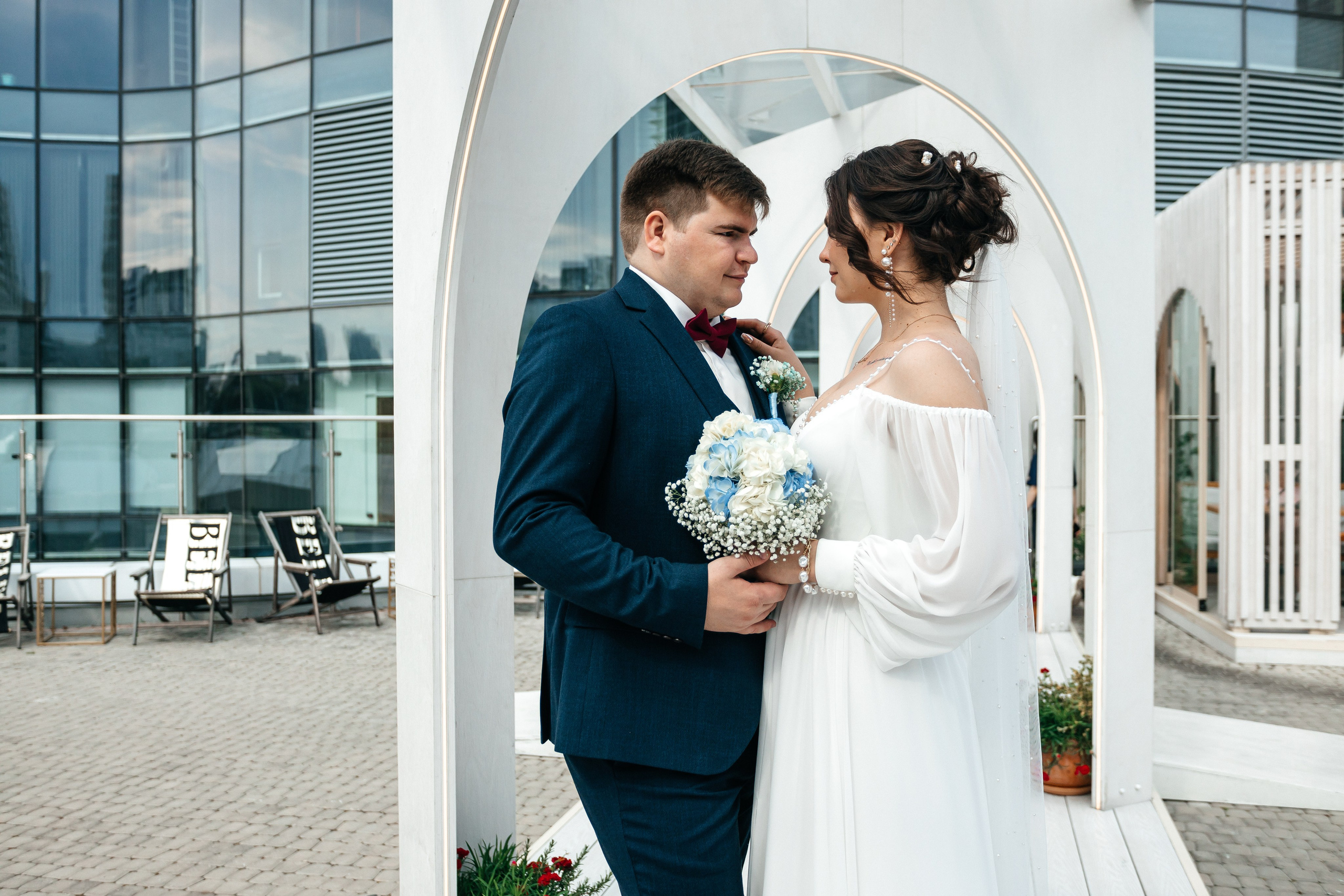 Свадебная фотосъёмка в фотостудии Михаила и Елизаветы. Александр Оношкин. Свадебный фотограф в Екатеринбурге