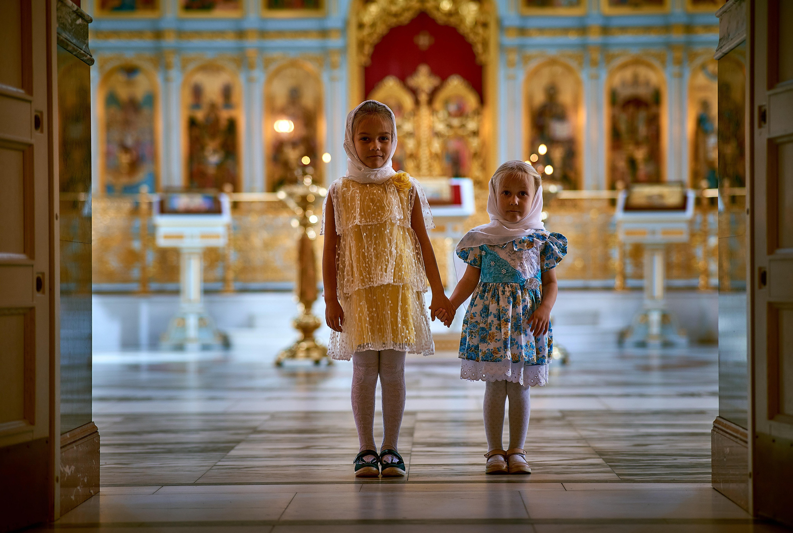 Крещение Кристины | Храм «Спас на Каменке». Свадебный фотограф в Санкт-Петербурге Славин Денис