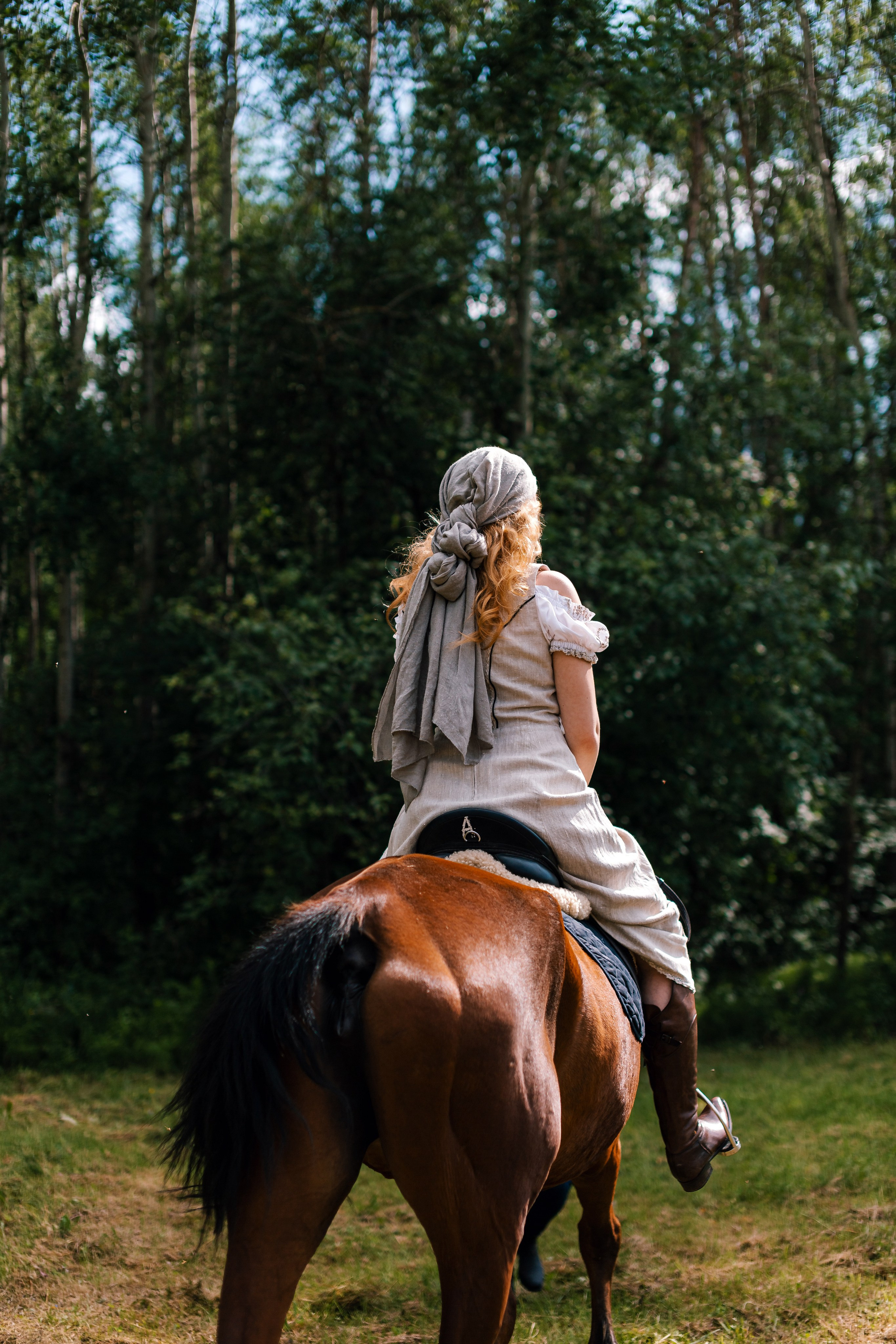 Ранчо с лошадью. Семейный и художественный фотограф в Тюмени Юлия Логинова