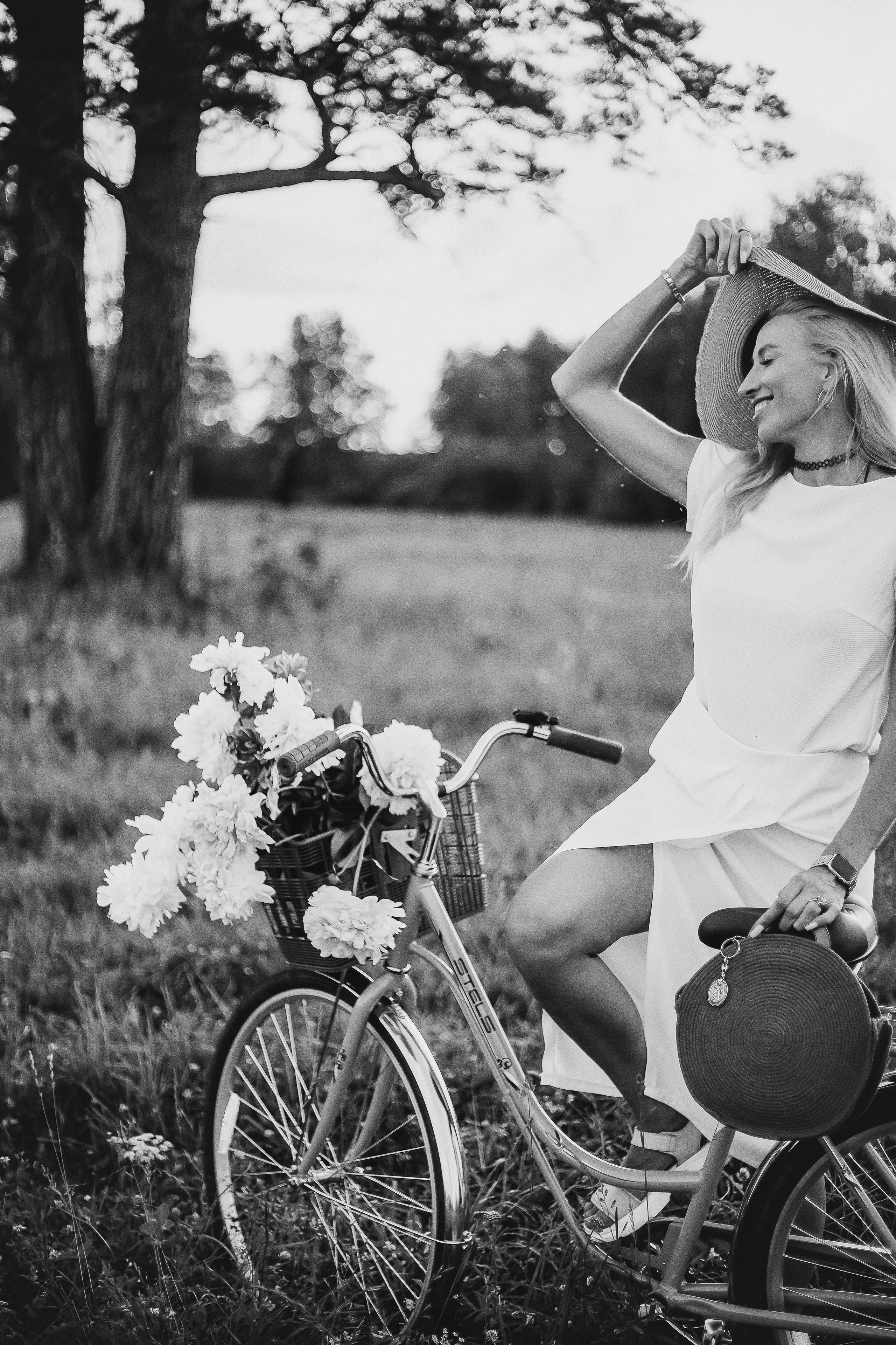 Велосипедная прогулка на закате. Семейный фотограф в Томске Максимова Екатерина