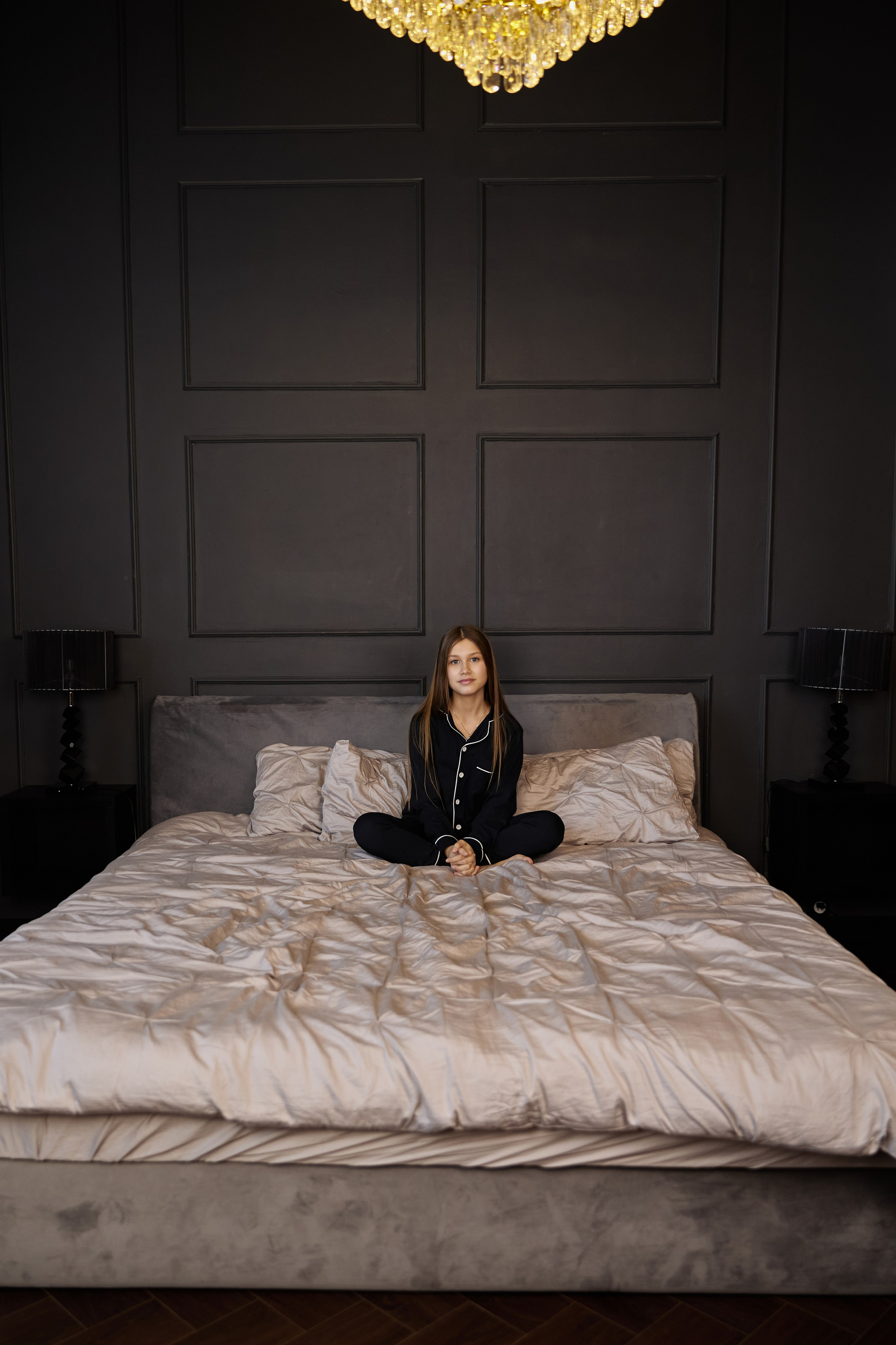 Марина с семьей. Фотограф женского портрета, беременности и материнства Харькова Елена