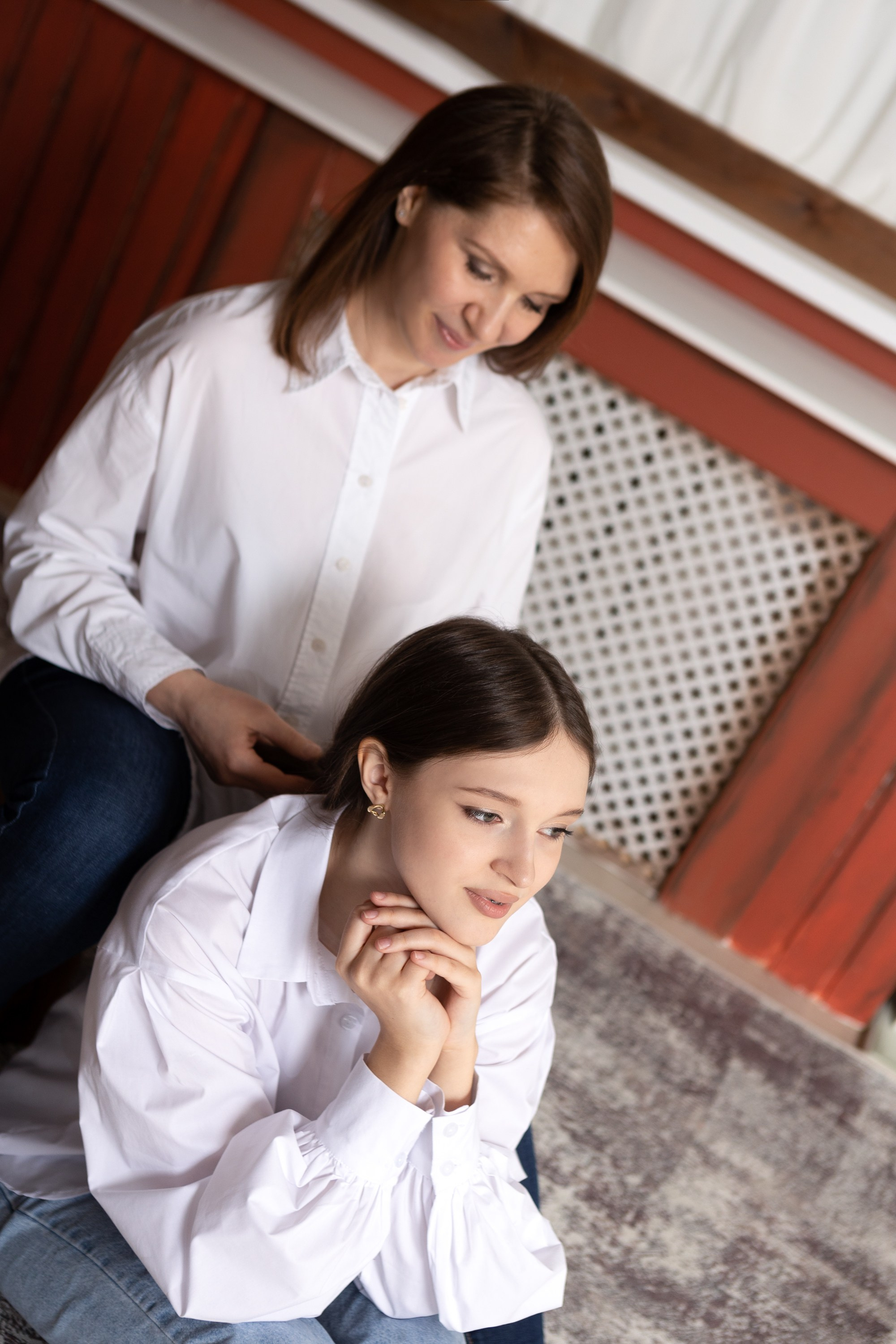 Семейная фотосессия в студии. Фотограф в Оренбурге. Профессиональный фотограф
