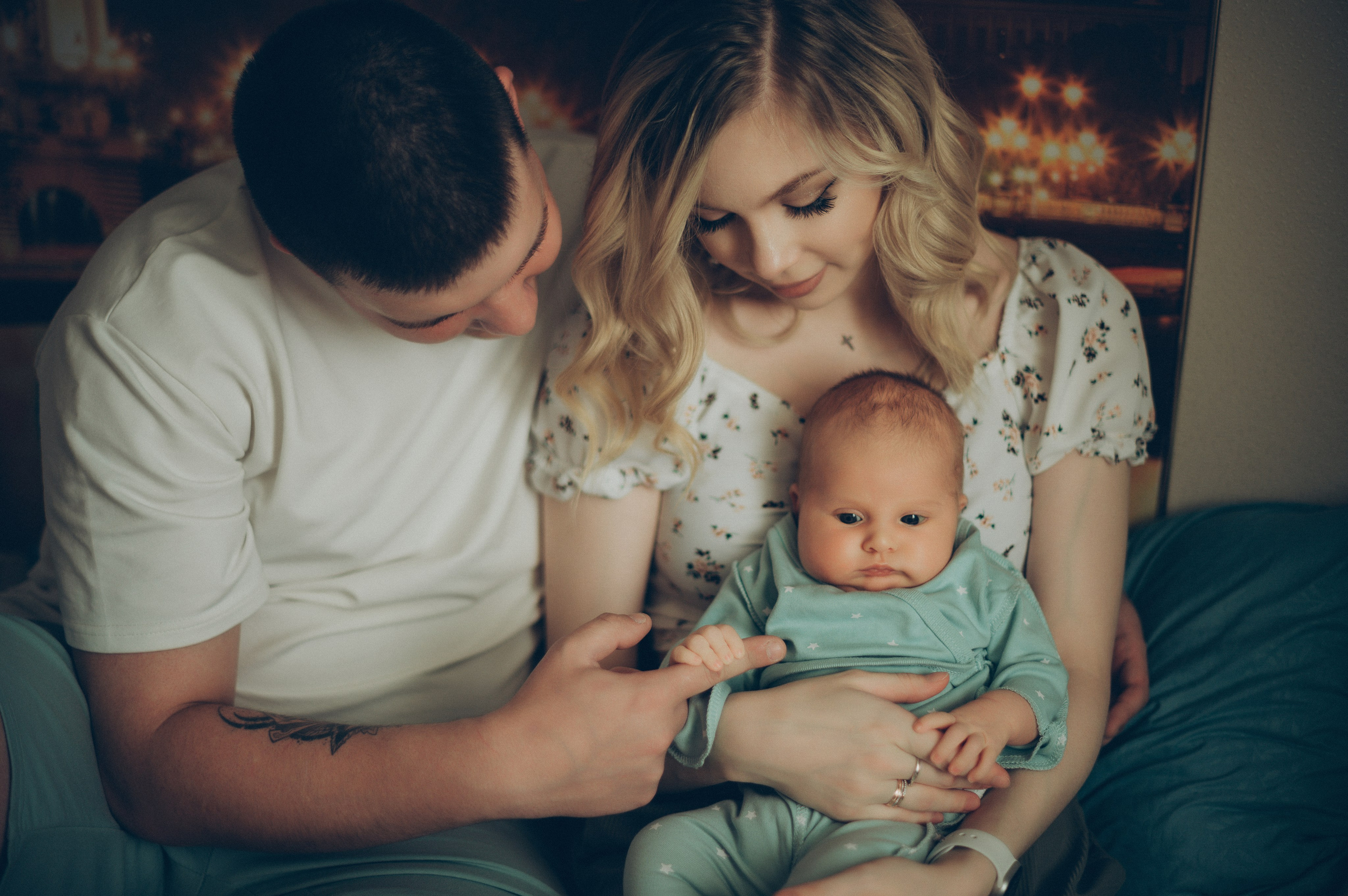 Ева, Алена и Вадим (домашняя). Фотограф, г. Лесной Свердловской области