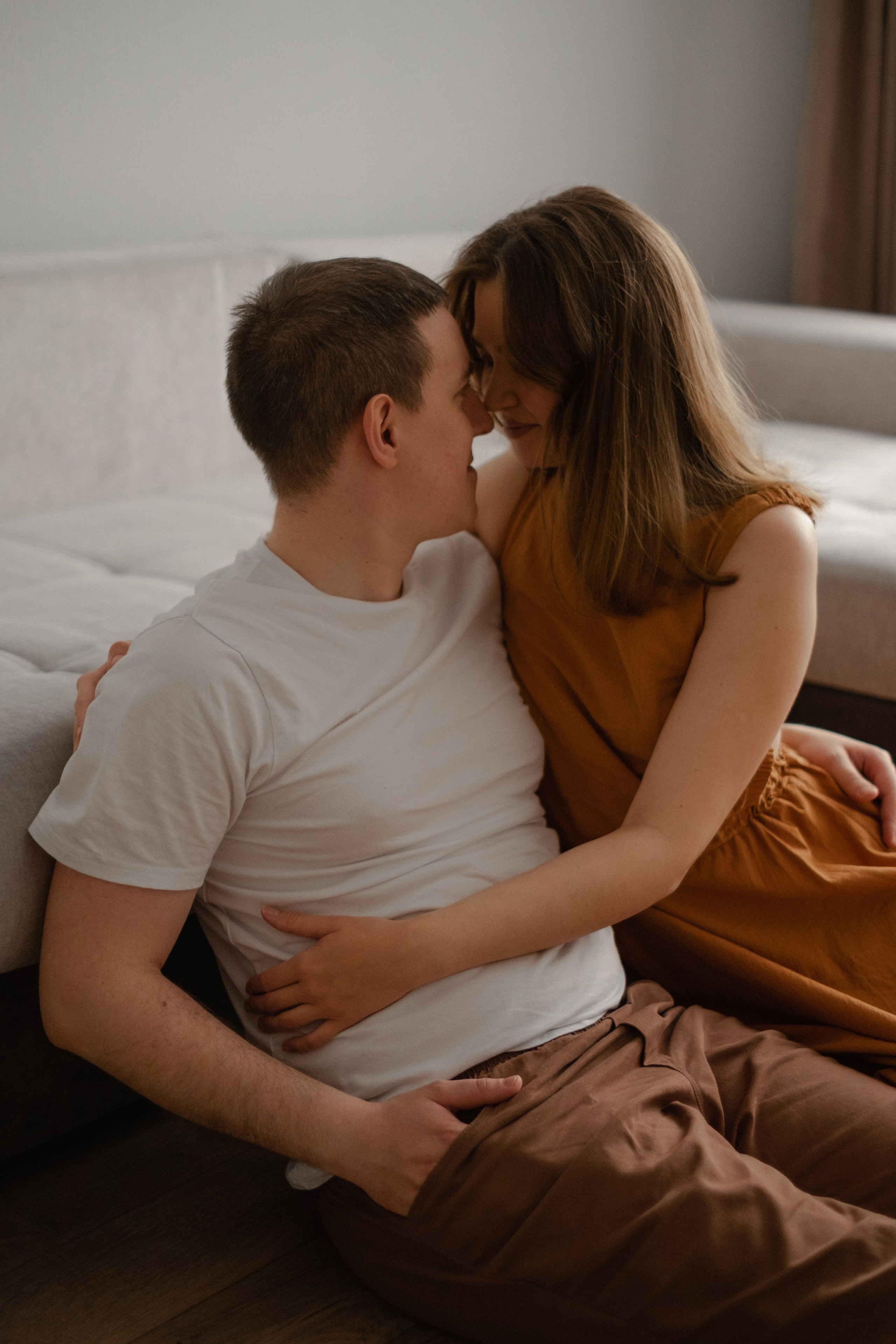 Настя, Дима и Костя | домашняя съемка. Фотограф в Новосибирске Диана Ильиных